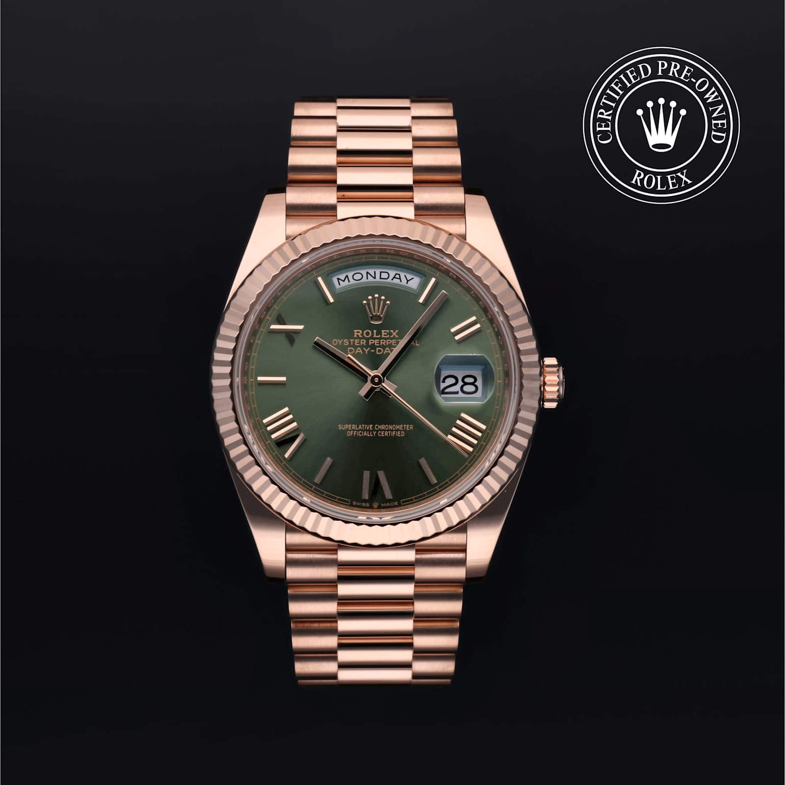 Rolex Day-Date i Rosaguld, 228235 - Bucherer