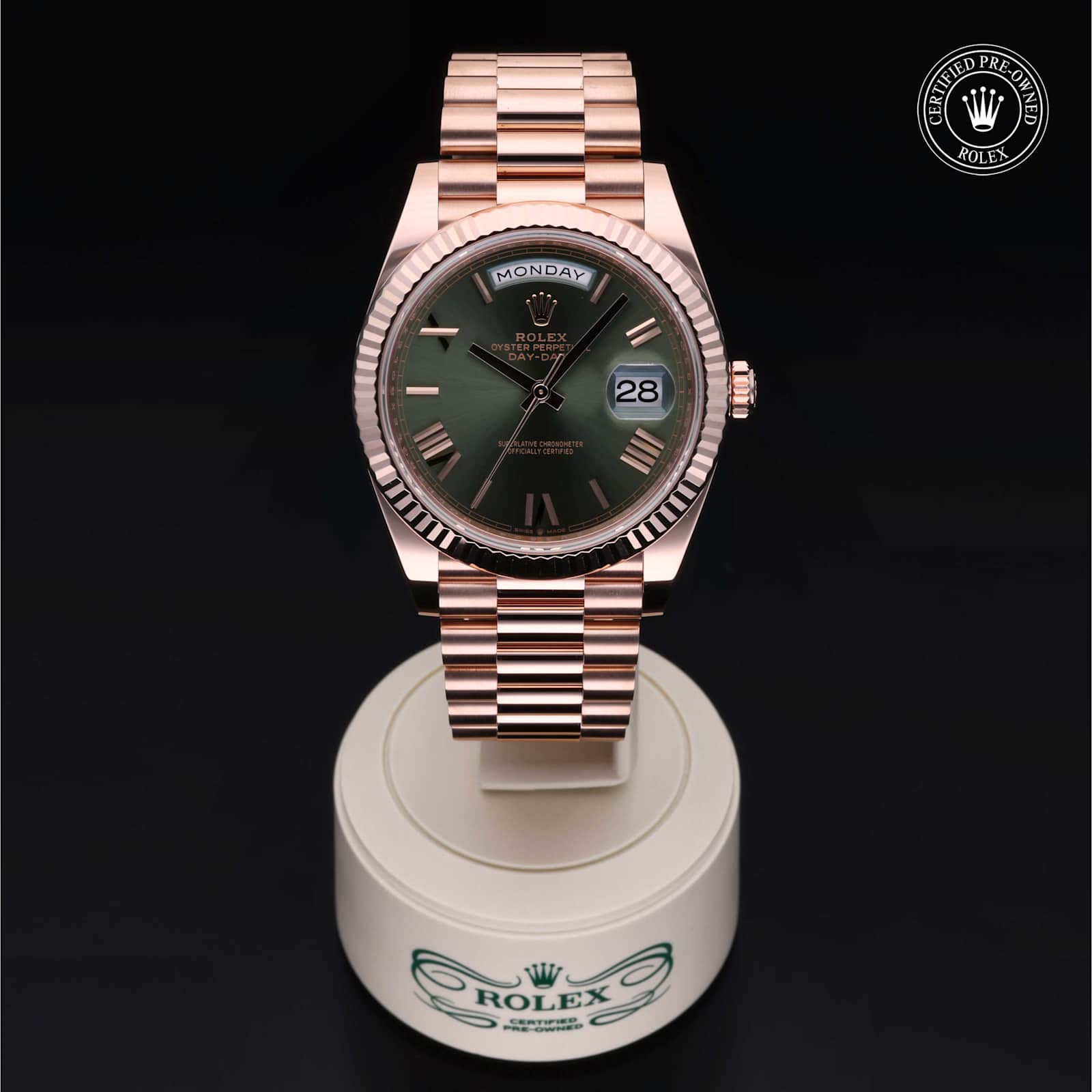 Rolex Day-Date i Rosaguld, 228235 - Bucherer