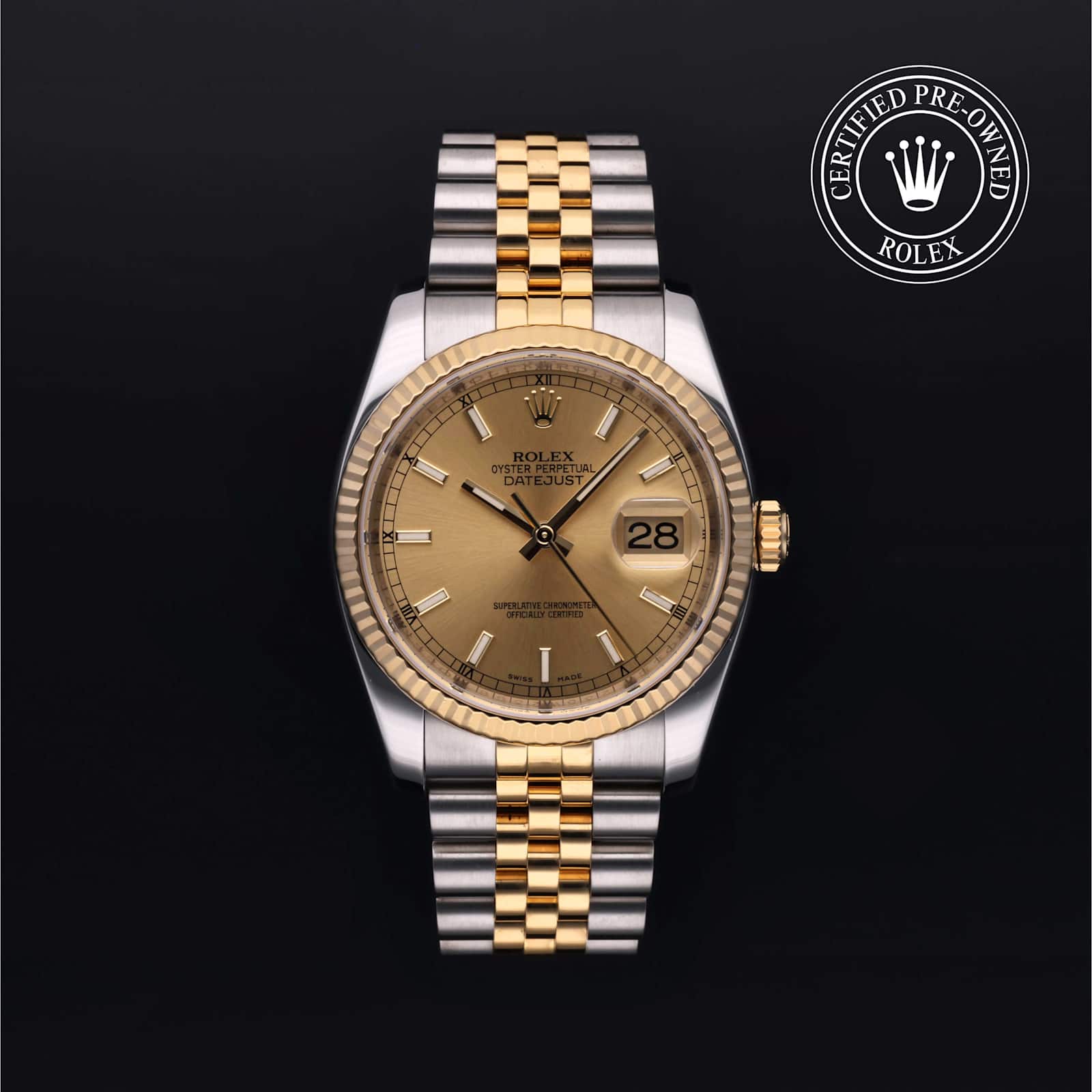 Rolex Datejust in Bicolour, 116233 - Bucherer