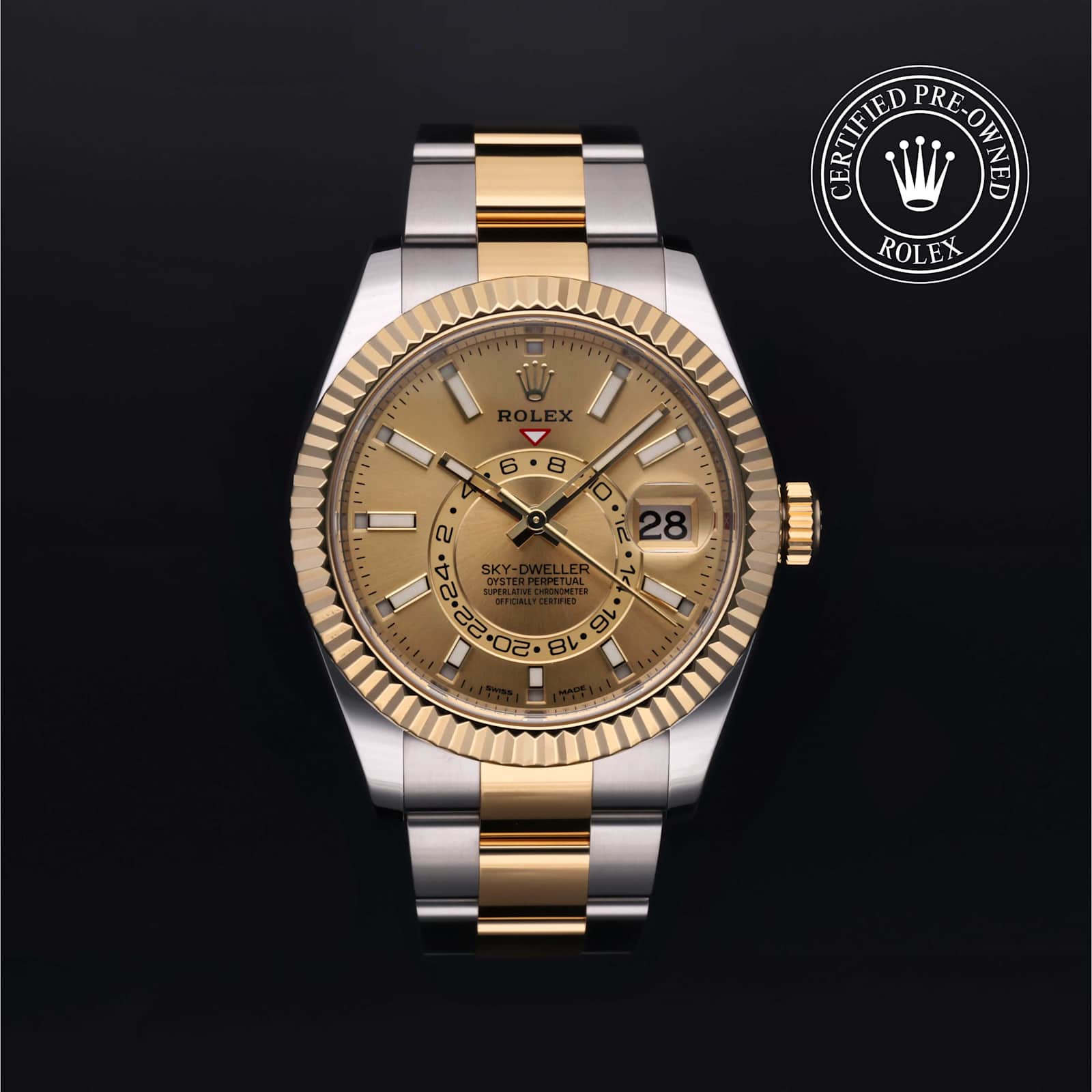 Rolex Sky-Dweller en Bicolore, 326933 - Bucherer