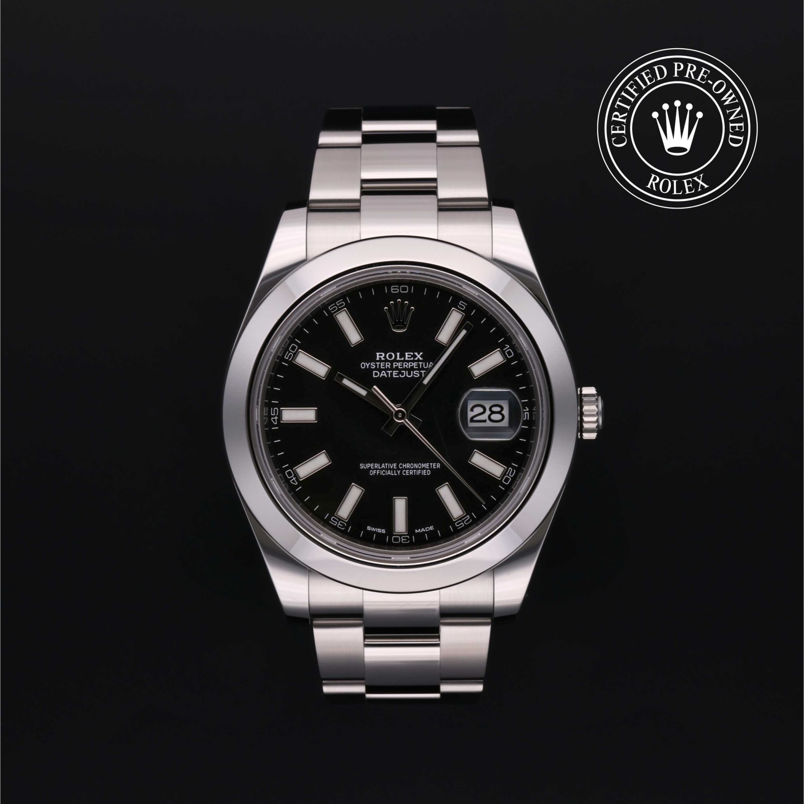 Datejust II  Certified Pre Owned 
