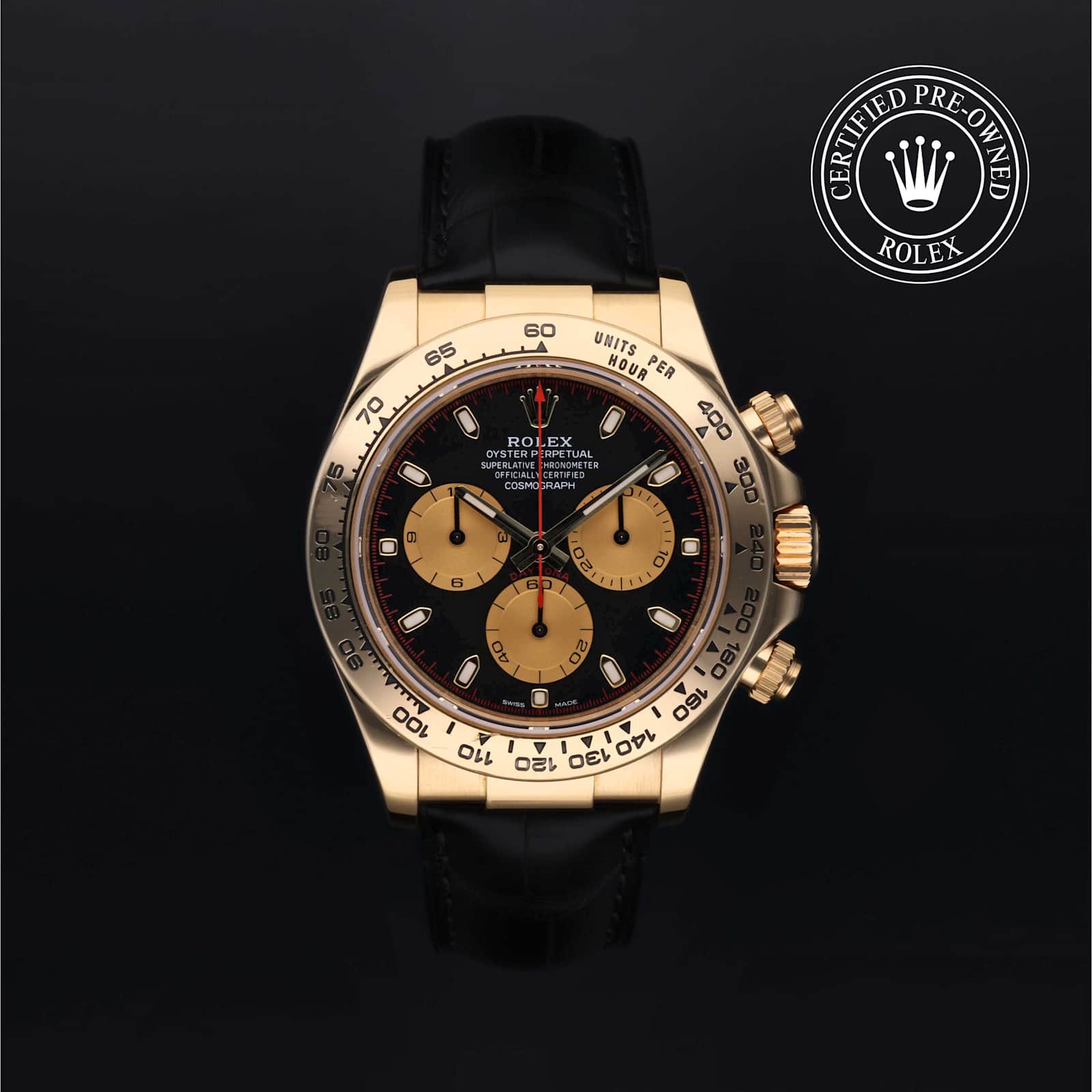 Rolex Cosmograph Daytona in Yellow Gold, 116518 - Bucherer