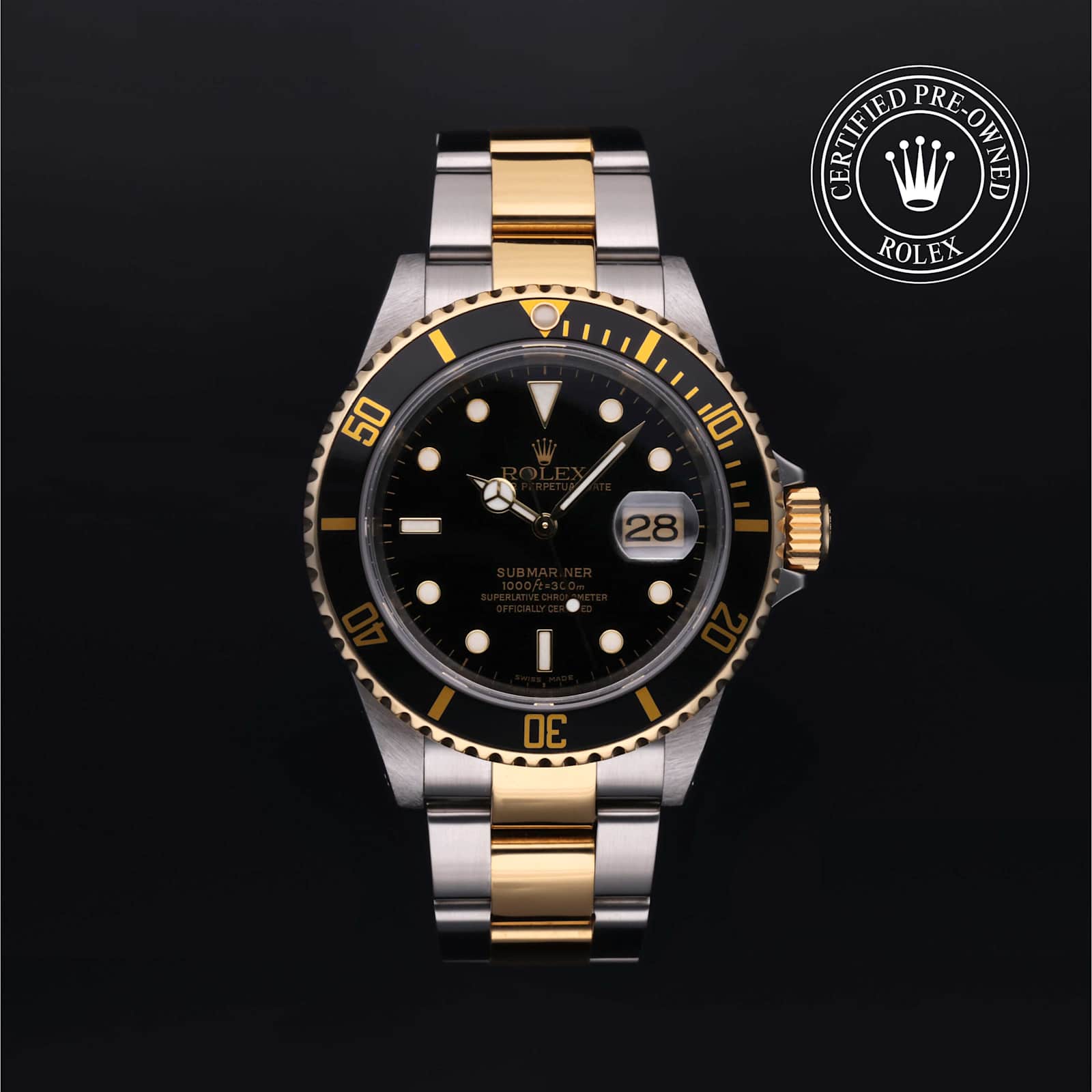 Rolex Submariner in Bicolour, 16613 - Bucherer