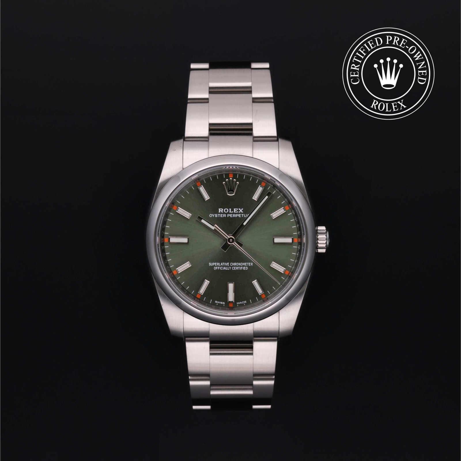 Oyster Perpetual  Certified Pre-Owned