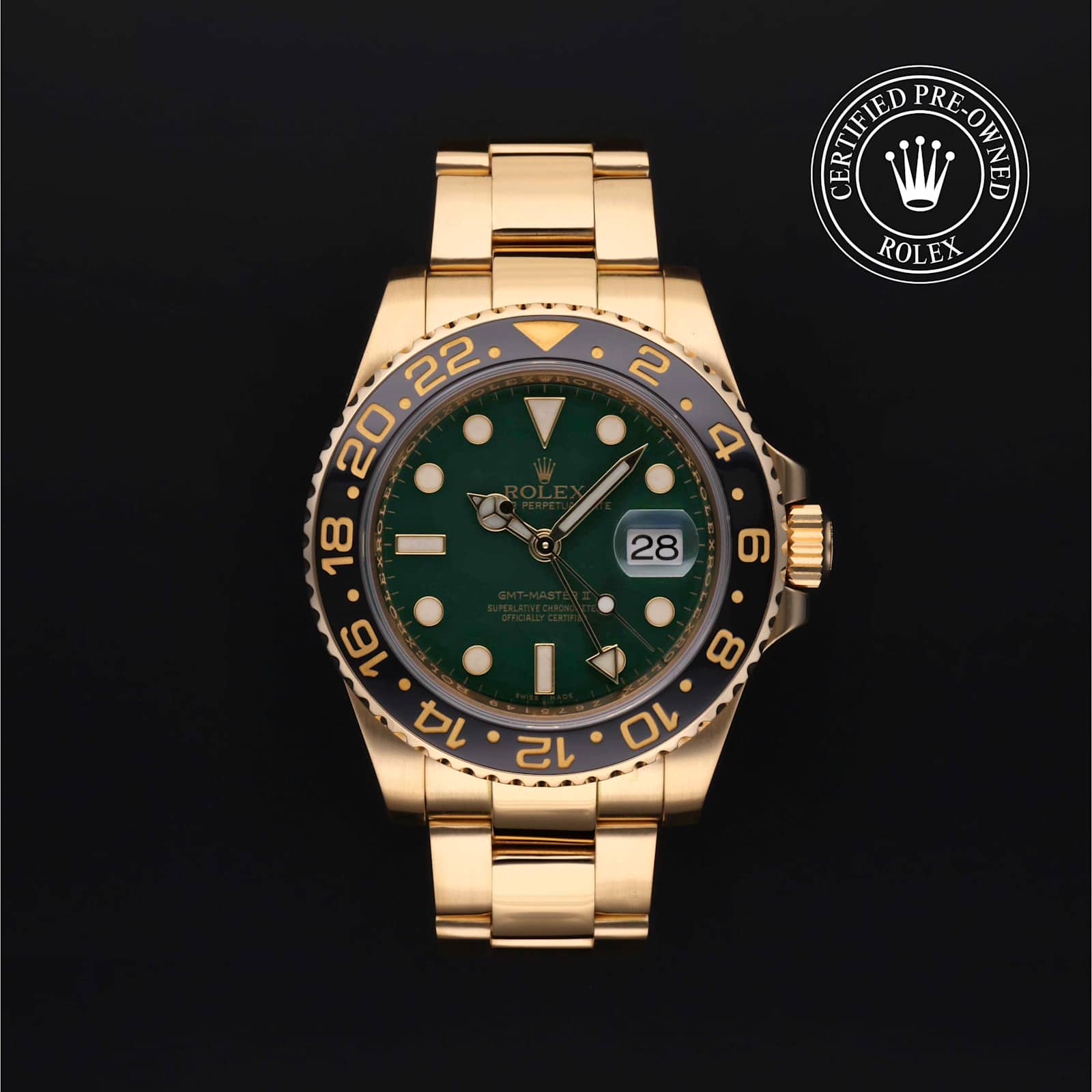 Rolex GMT-Master II en Or Jaune, 116718 - Bucherer