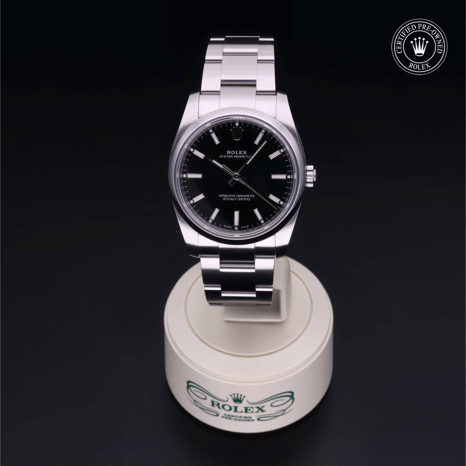 Oyster Perpetual  Certified Pre-Owned
