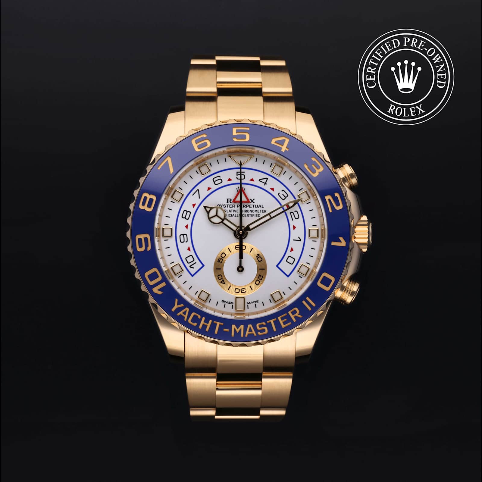 Rolex Yacht-Master II in Gelbgold, 116688 - Bucherer