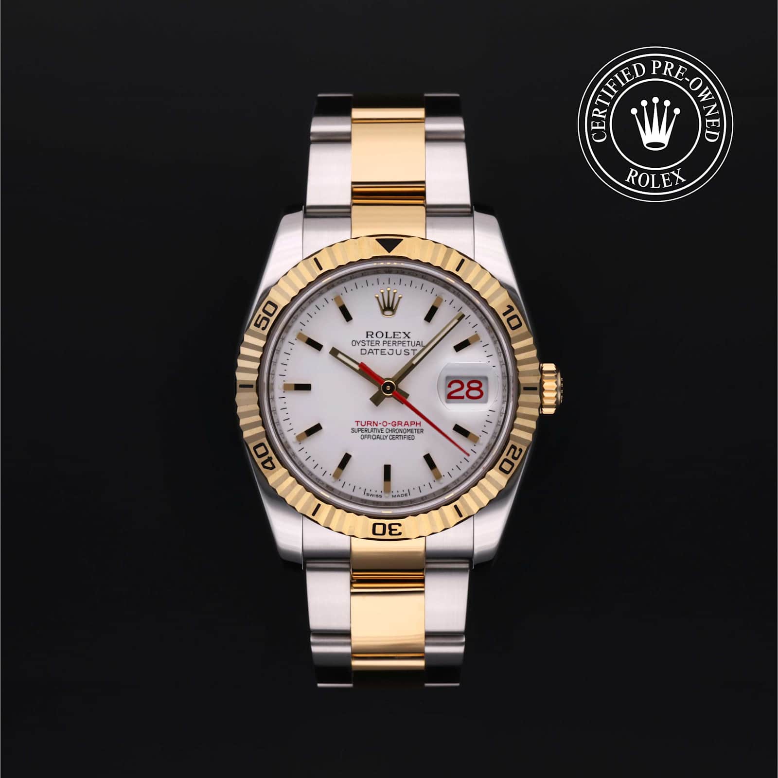 Rolex Turn-O-Graph in Bicolour, 116263 - Bucherer