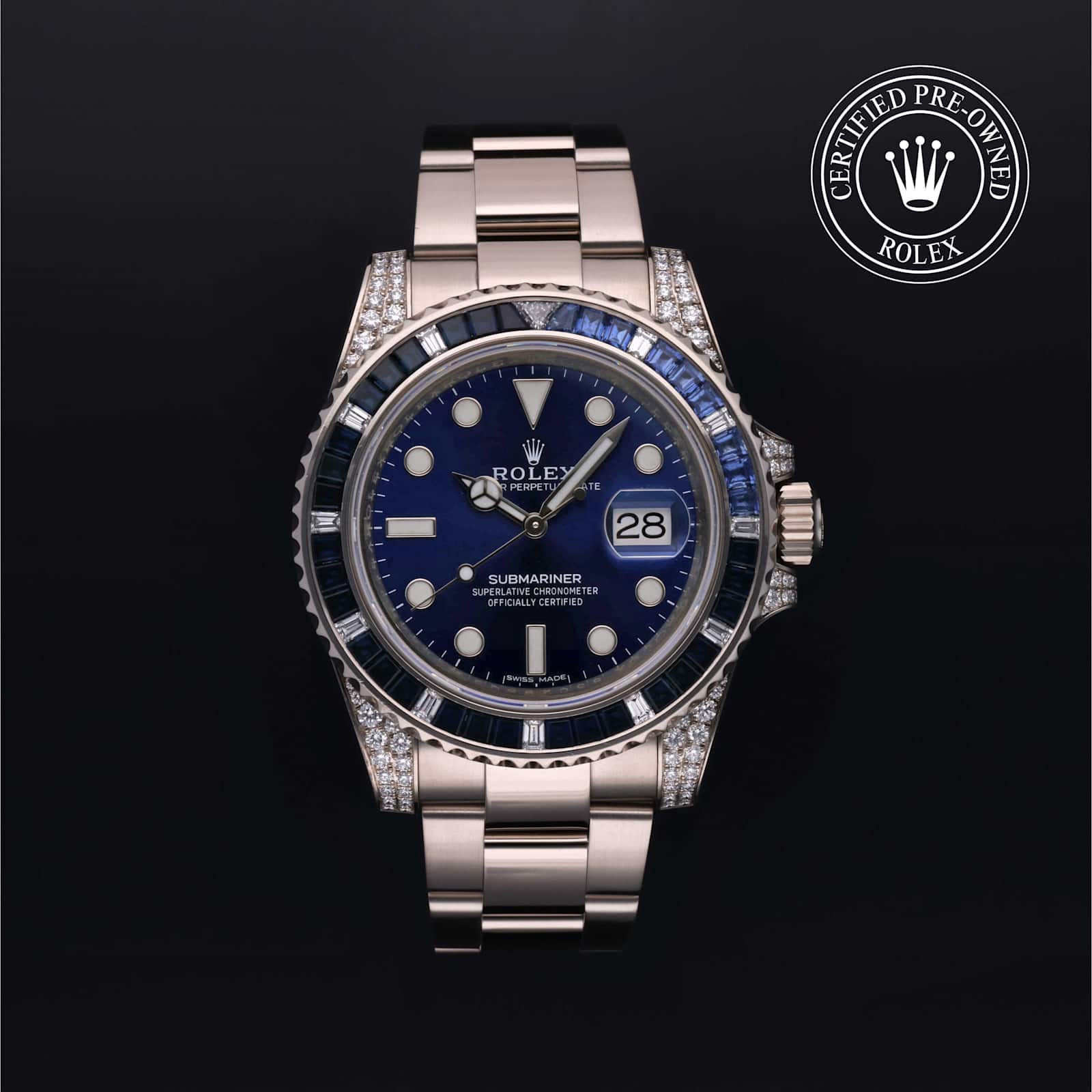 Rolex Submariner Date in White gold, 116659SABR - Bucherer