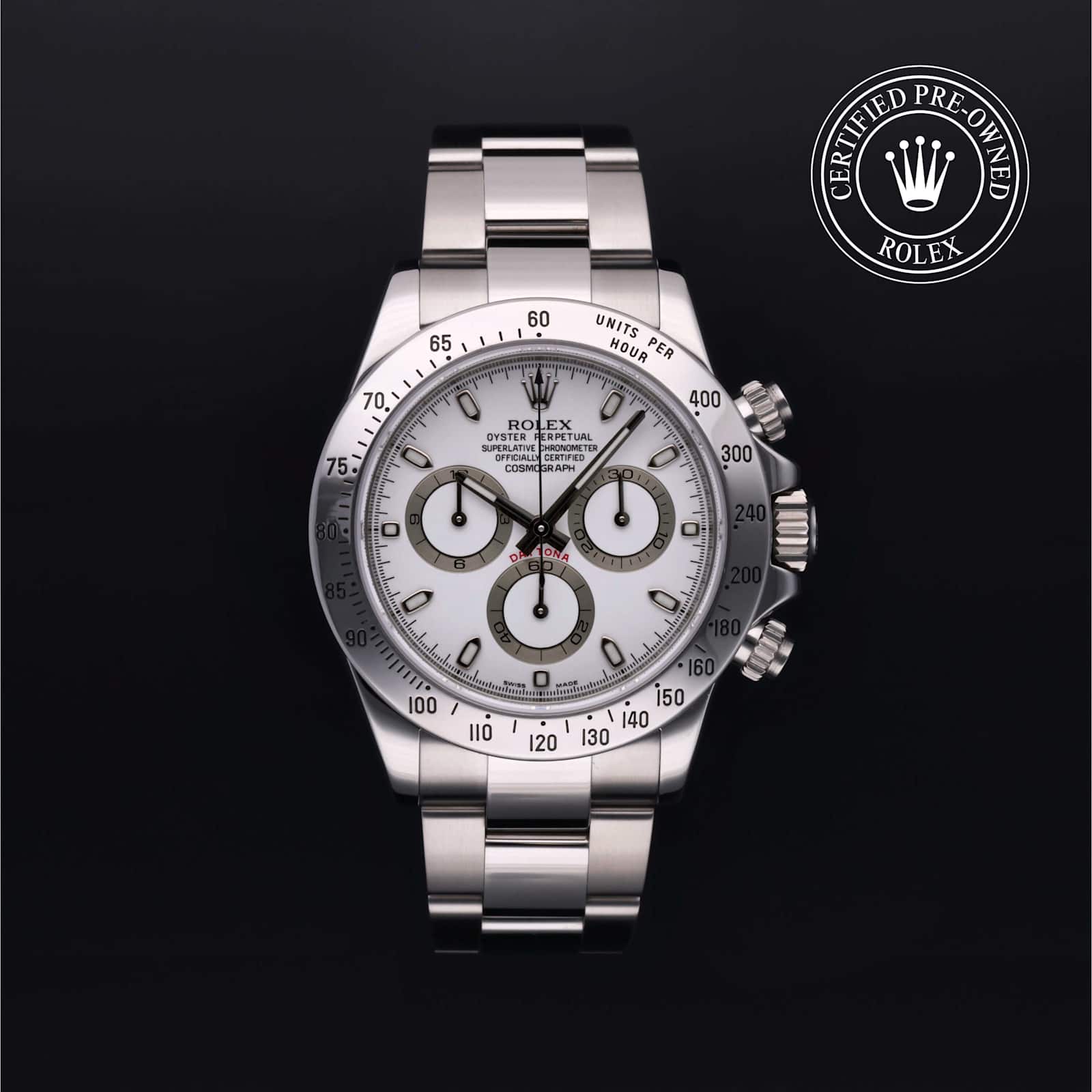 Rolex Cosmograph Daytona in Stainless steel, 116520 - Bucherer