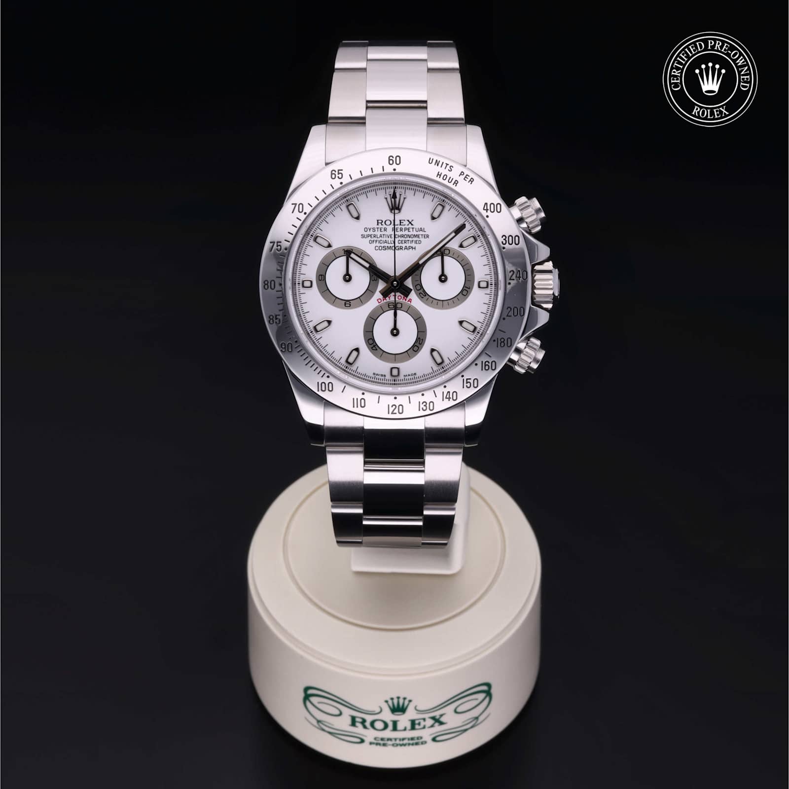 Rolex Cosmograph Daytona in Stainless steel, 116520 - Bucherer