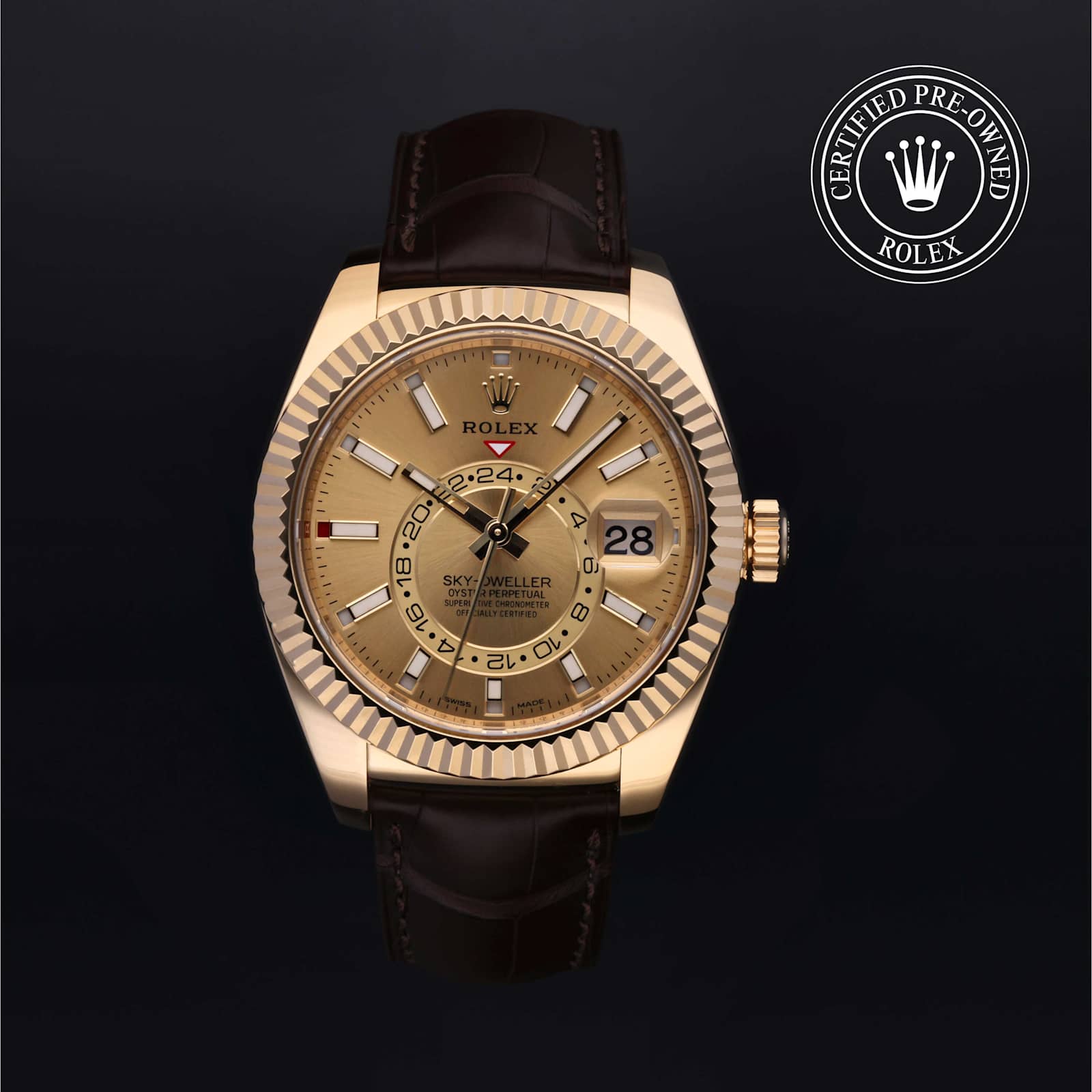 Rolex Sky-Dweller en Or jaune, 326138 - Bucherer