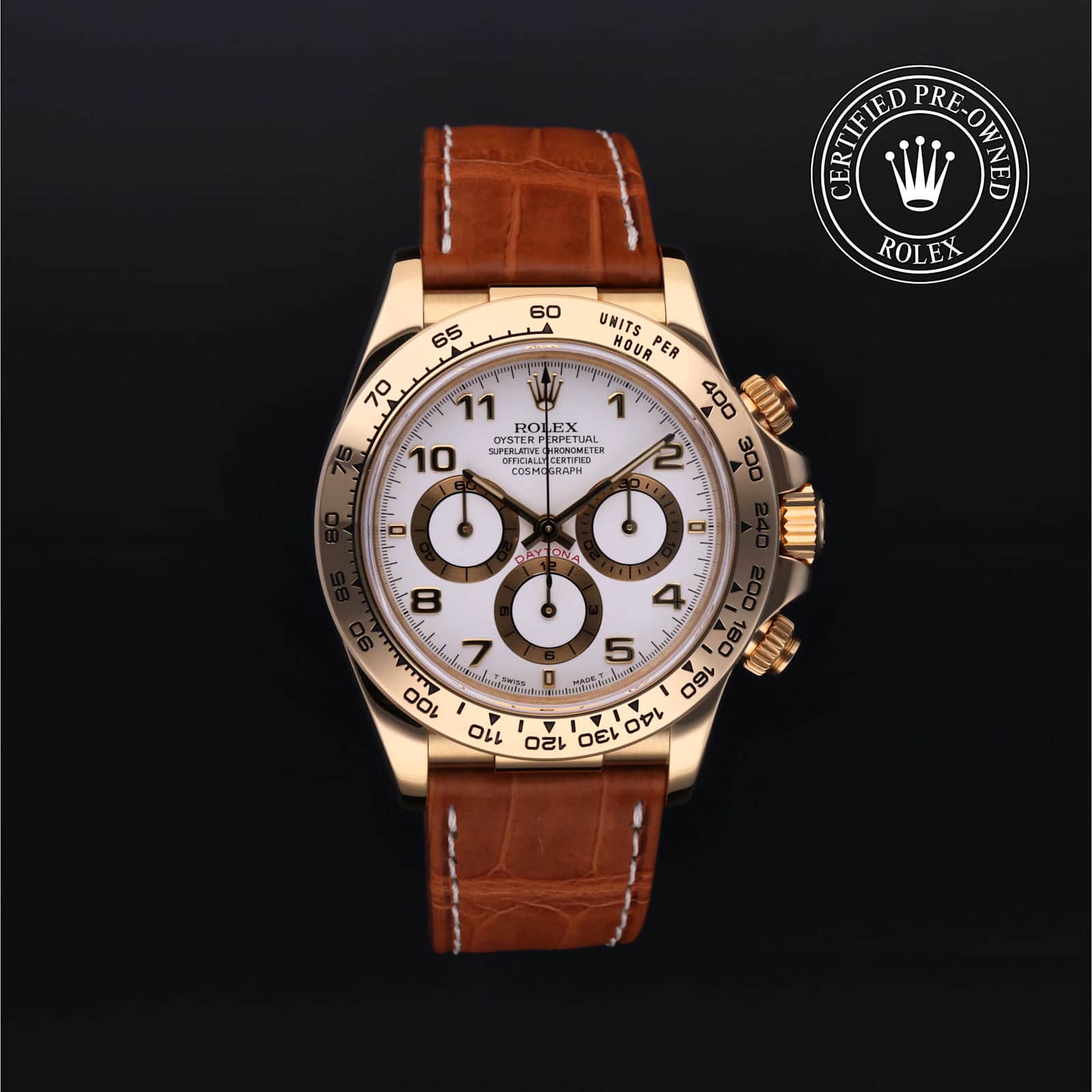 Rolex Cosmograph Daytona in Yellow Gold, 16518 - Bucherer