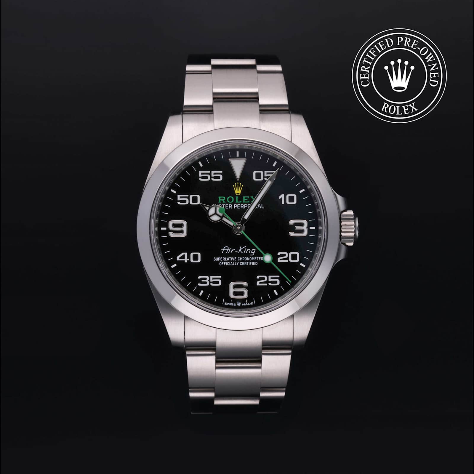 Rolex Air-King i Stainless steel, 126900 - Bucherer