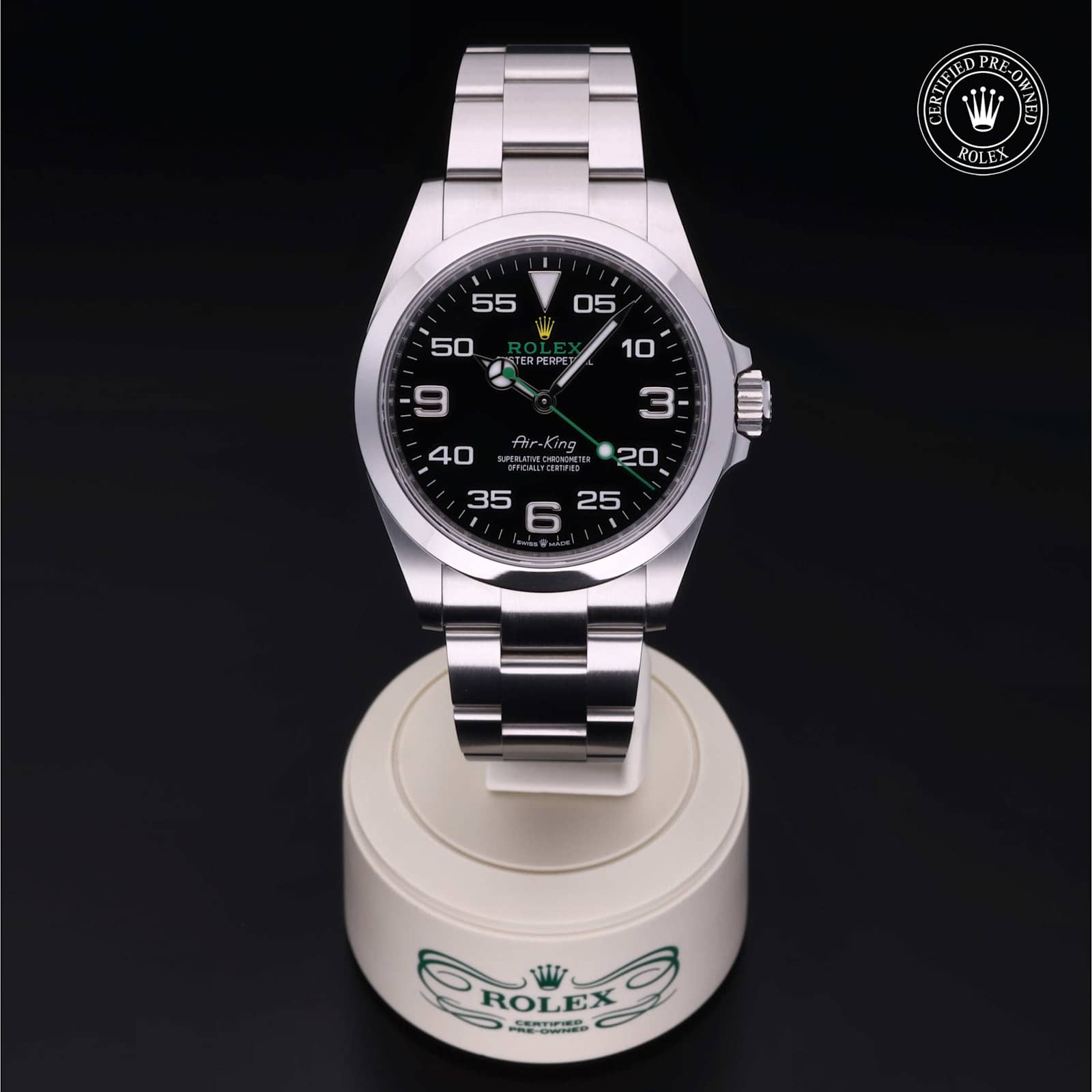Rolex Air-King i Stainless steel, 126900 - Bucherer