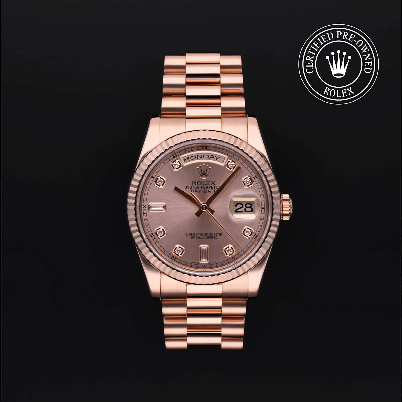 Rolex Day-Date in Rose gold, 118235 - Bucherer