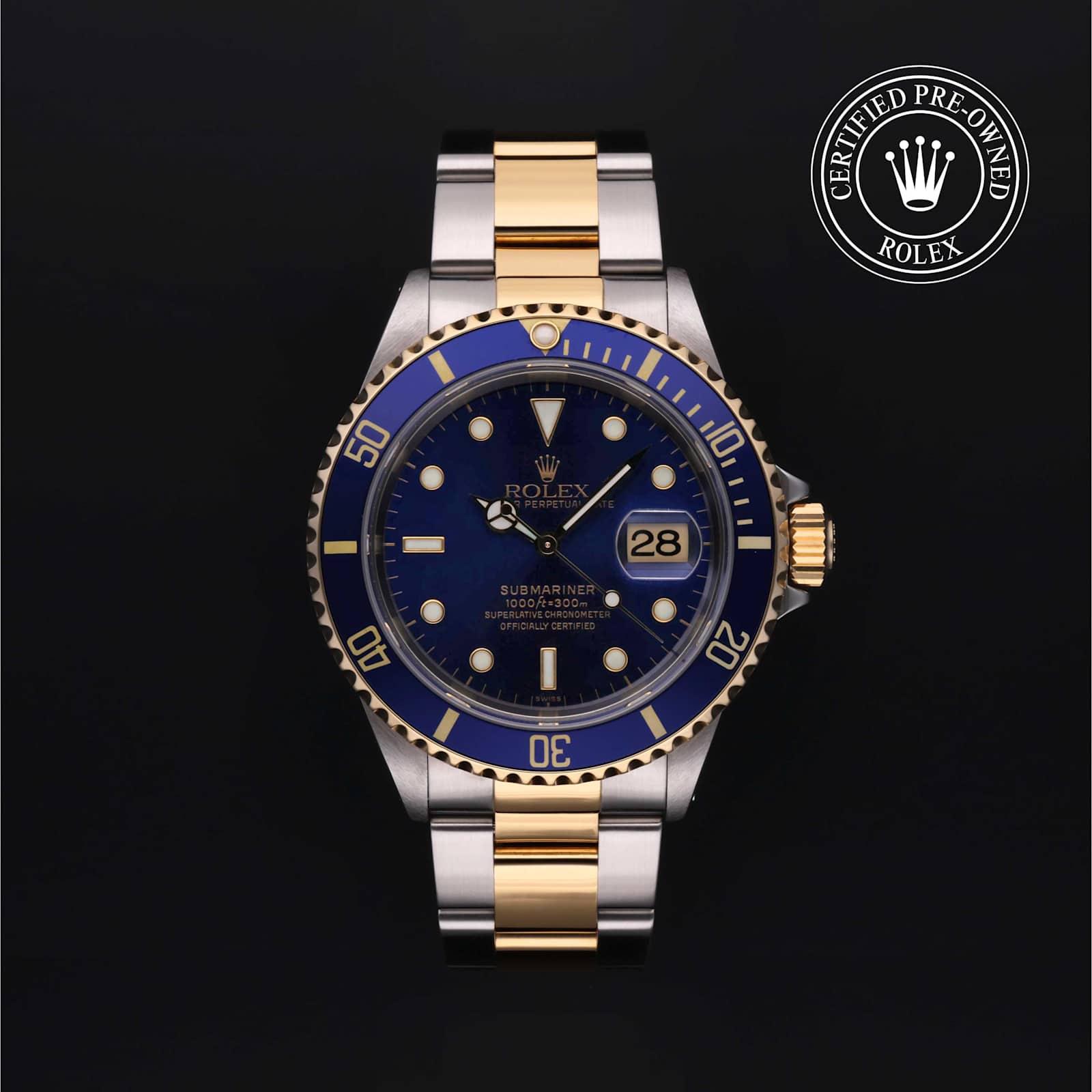 Rolex Submariner Date in Bicolor, 16613 - Bucherer