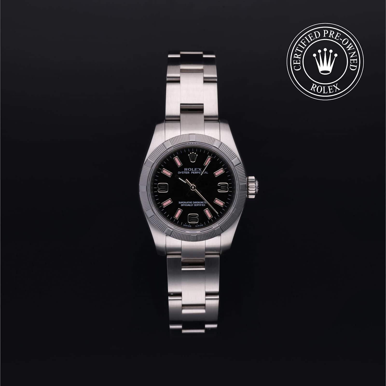 Rolex Oyster Perpetual in Stahl, 176210 - Bucherer