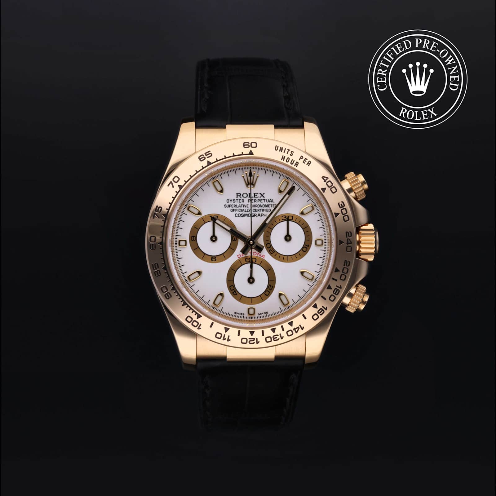 Rolex Cosmograph Daytona en Or Jaune, 116518 - Bucherer