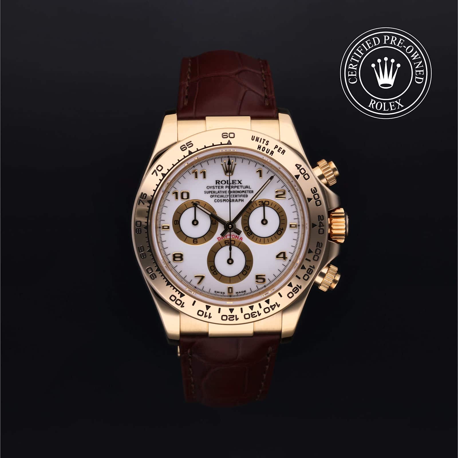 Rolex Cosmograph Daytona in Yellow gold, 116518 - Bucherer