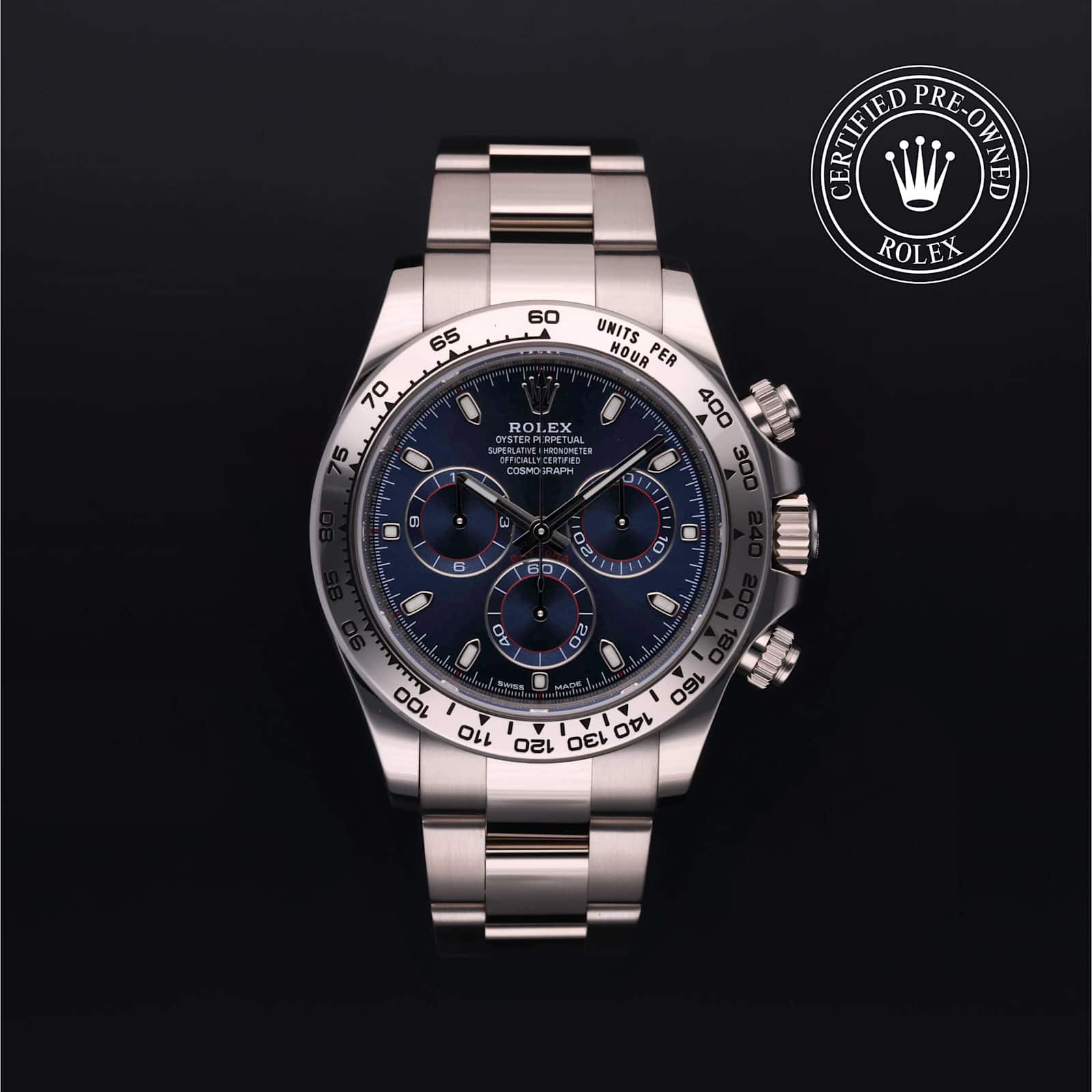 Rolex Cosmograph Daytona en Or Blanc, 116509 - Bucherer