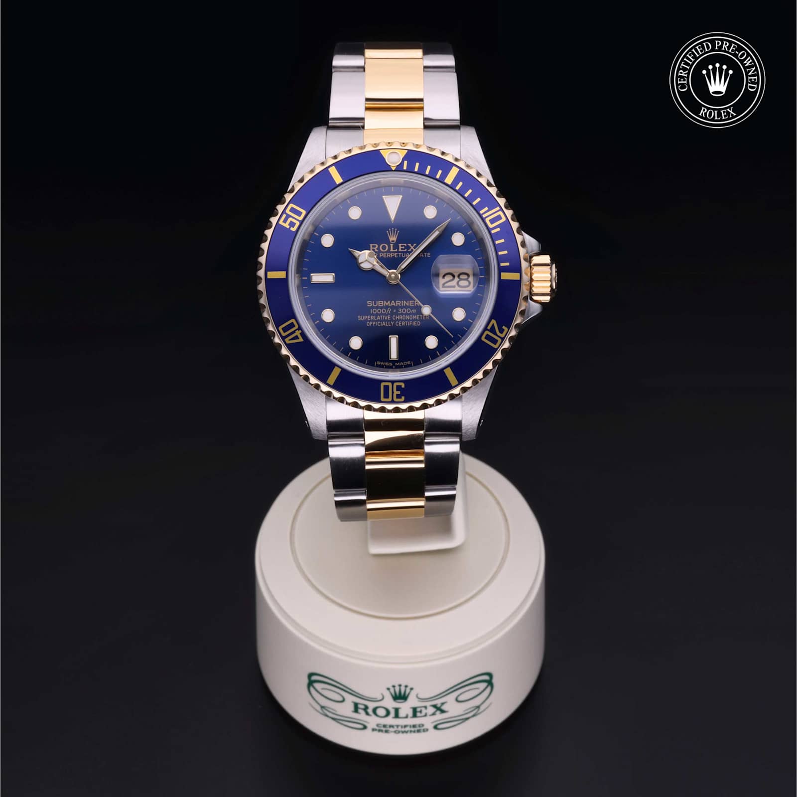 Rolex Submariner Date in Bicolor, 16613 - Bucherer