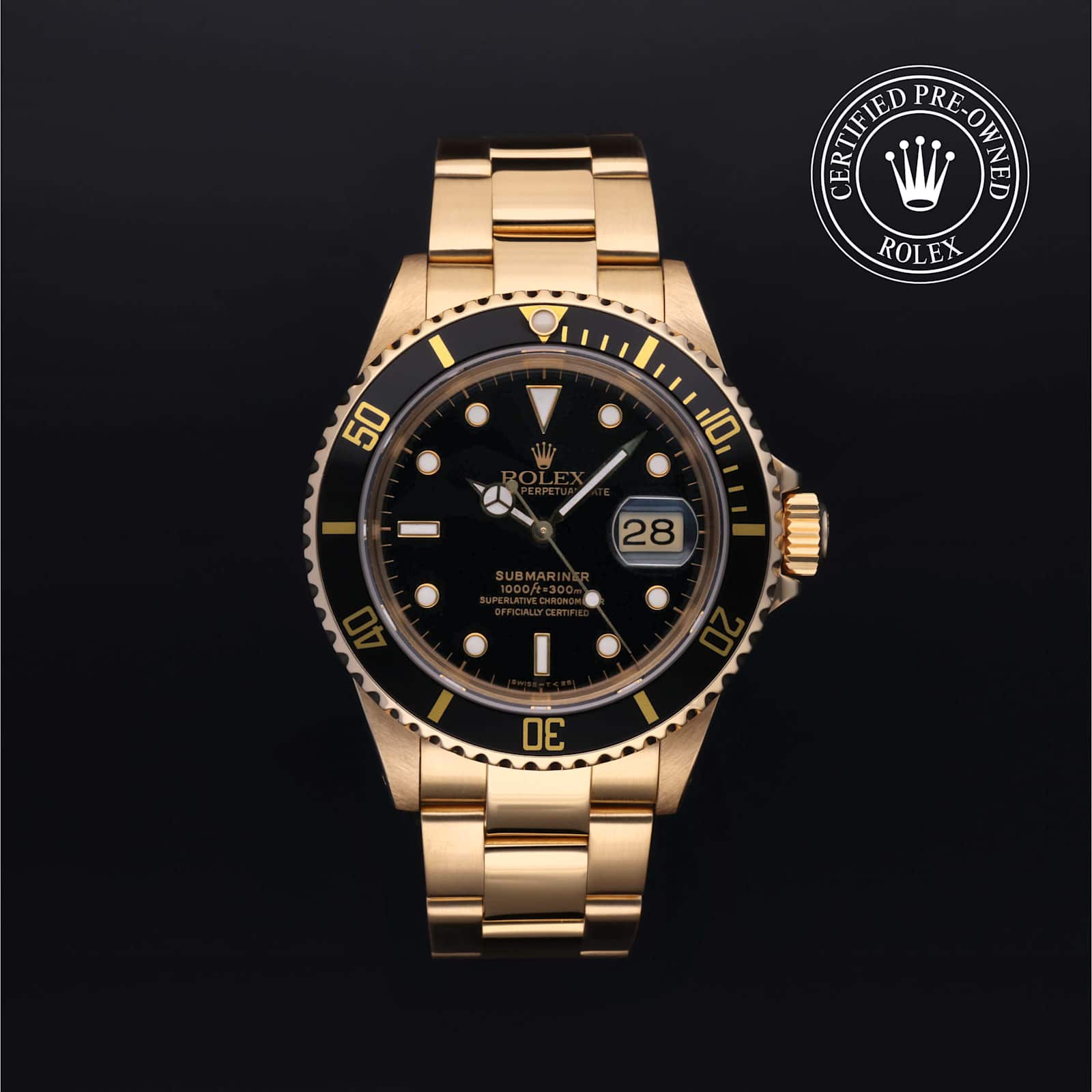 Rolex Submariner Date in Gelbgold, 16618 - Bucherer