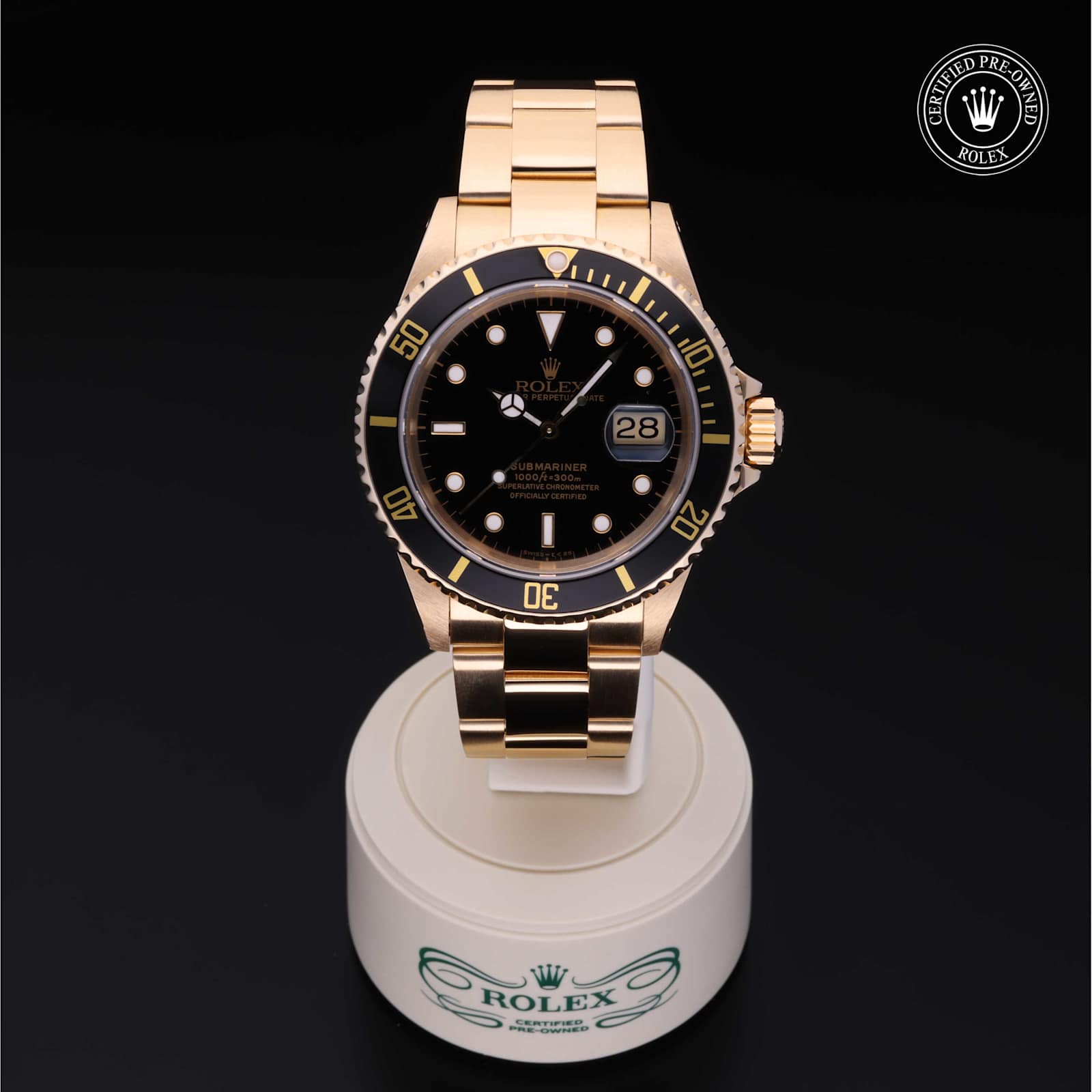 Rolex Submariner Date in Gelbgold, 16618 - Bucherer