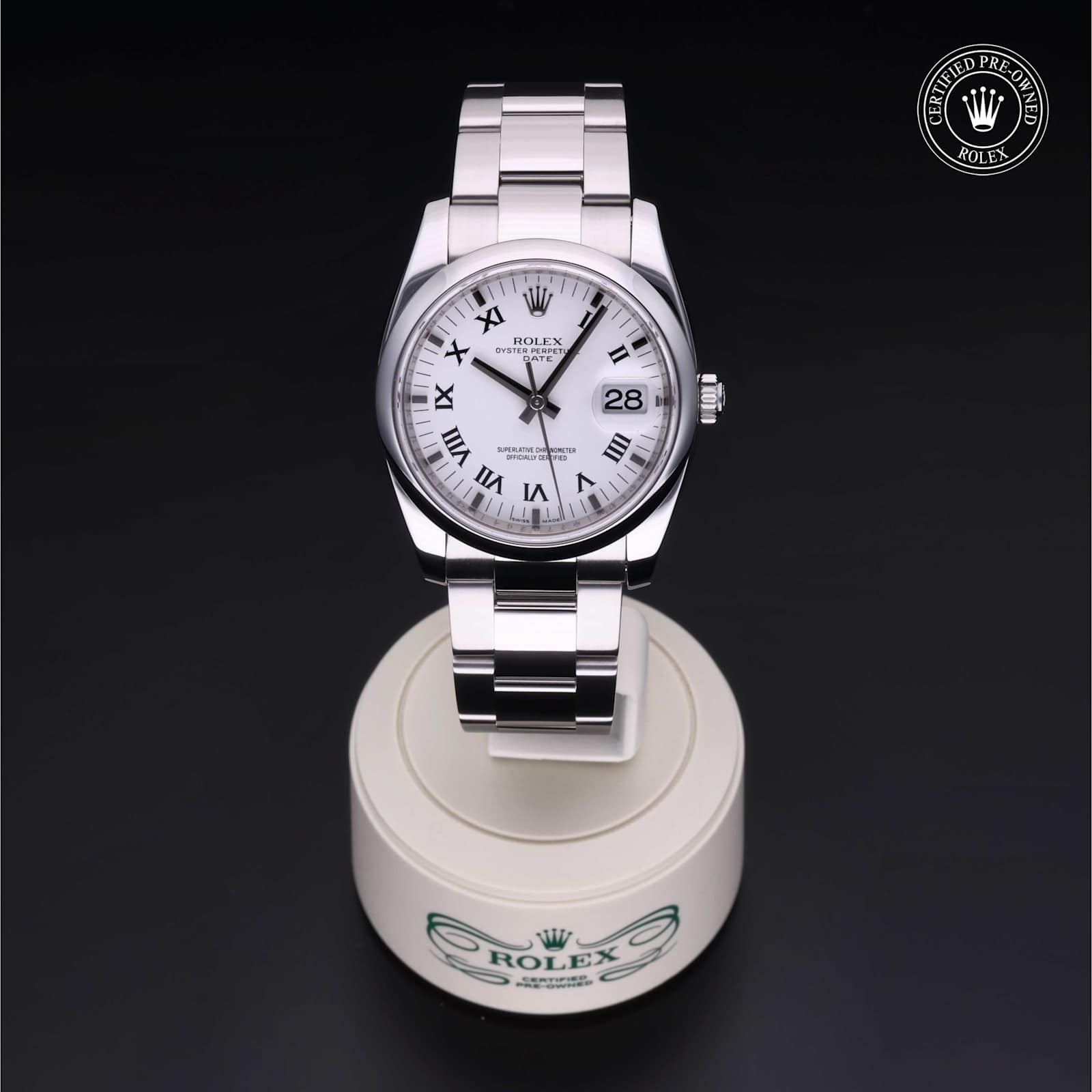 Rolex Date in Stainless steel, 115200 - Bucherer