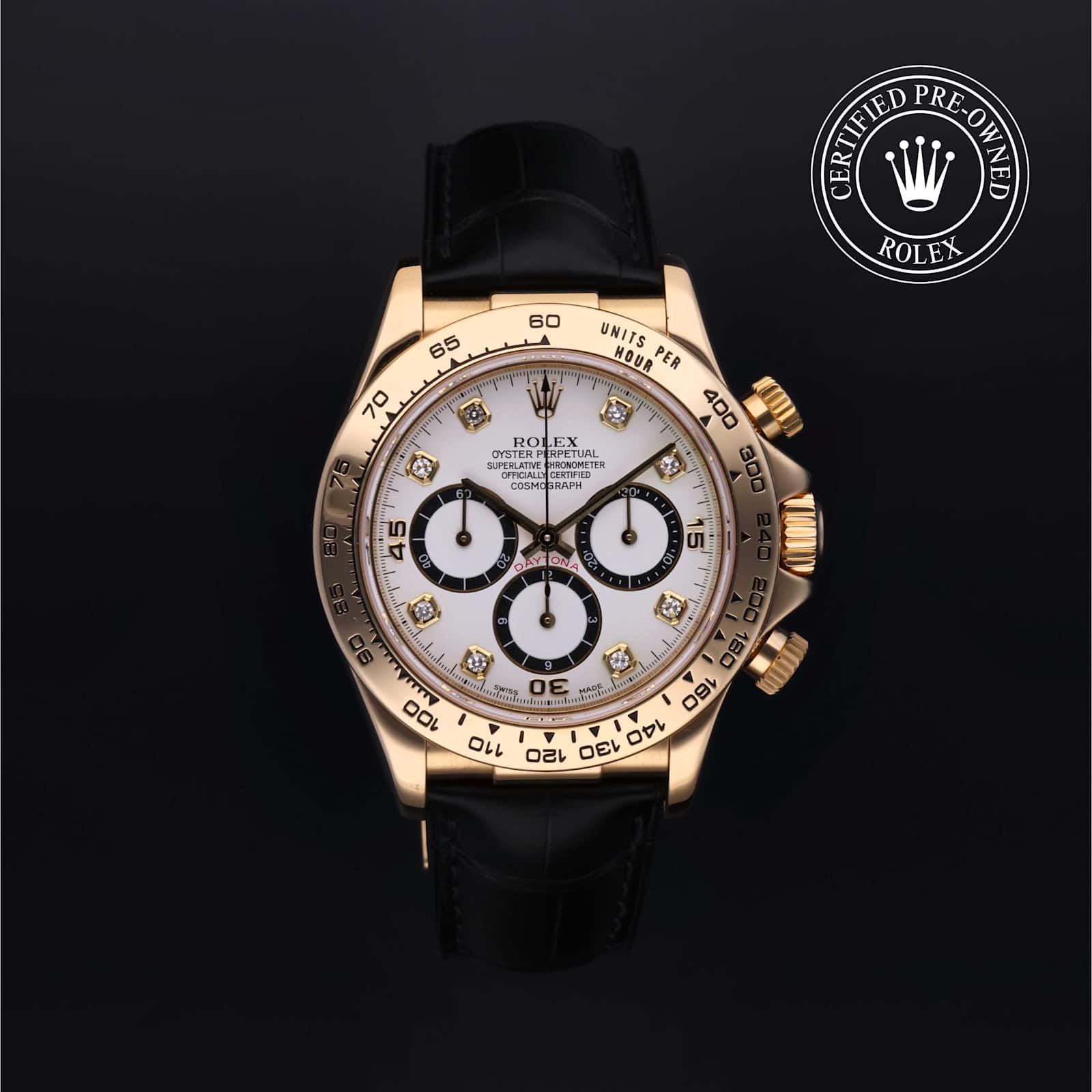 Rolex Cosmograph Daytona in Yellow Gold, 16518 - Bucherer