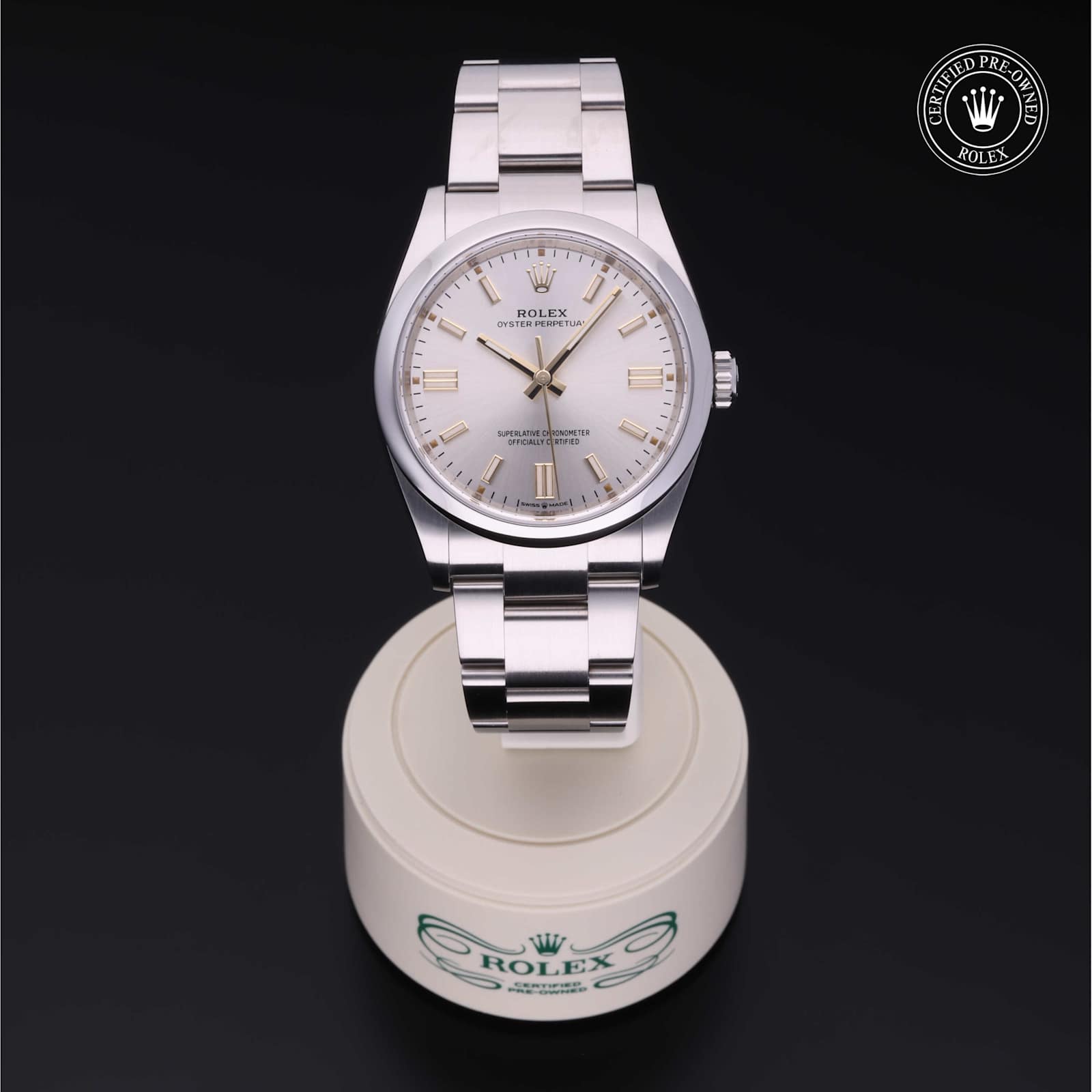 Rolex Oyster Perpetual in Stahl, 126000 - Bucherer