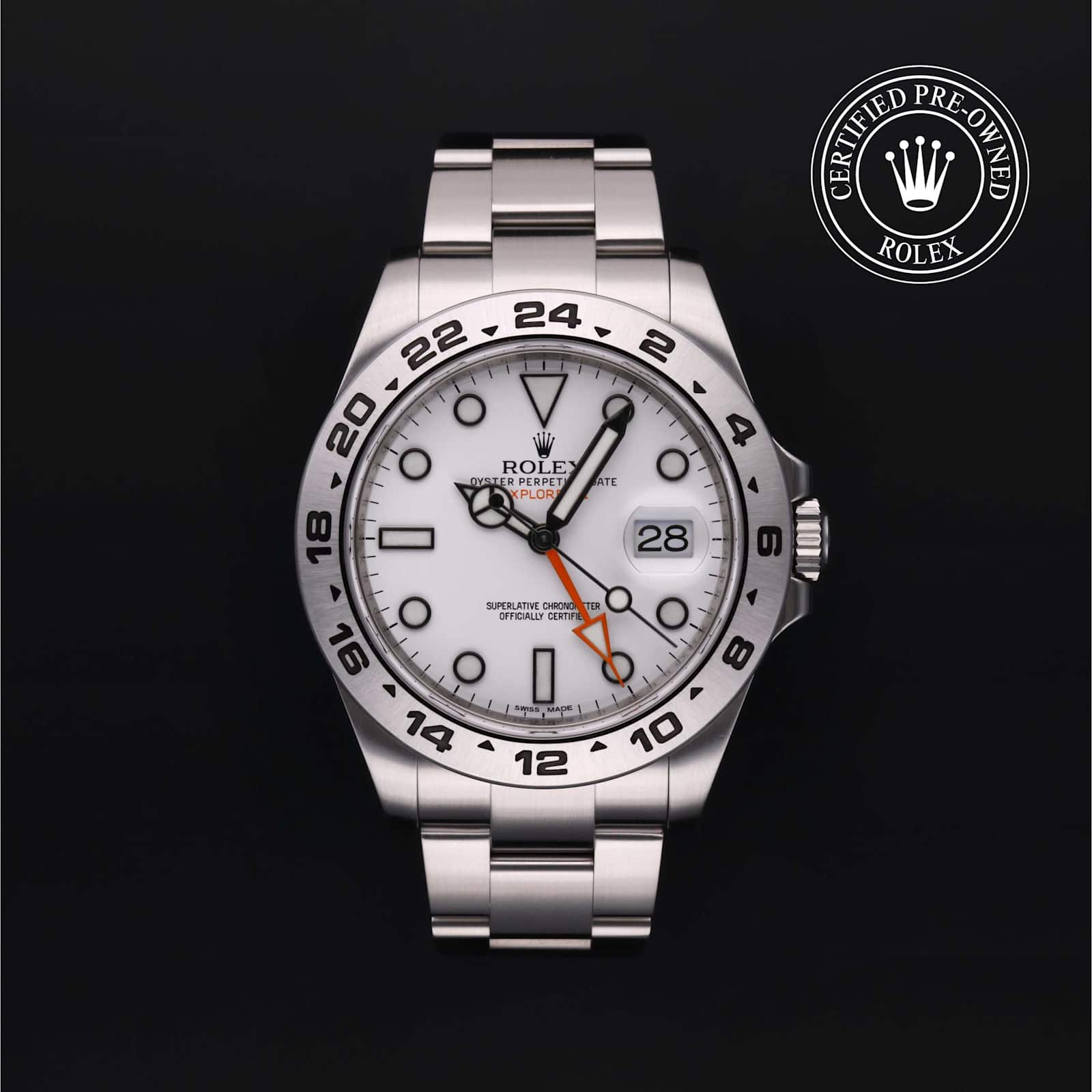 Rolex Explorer II in Stainless steel, 216570 - Bucherer