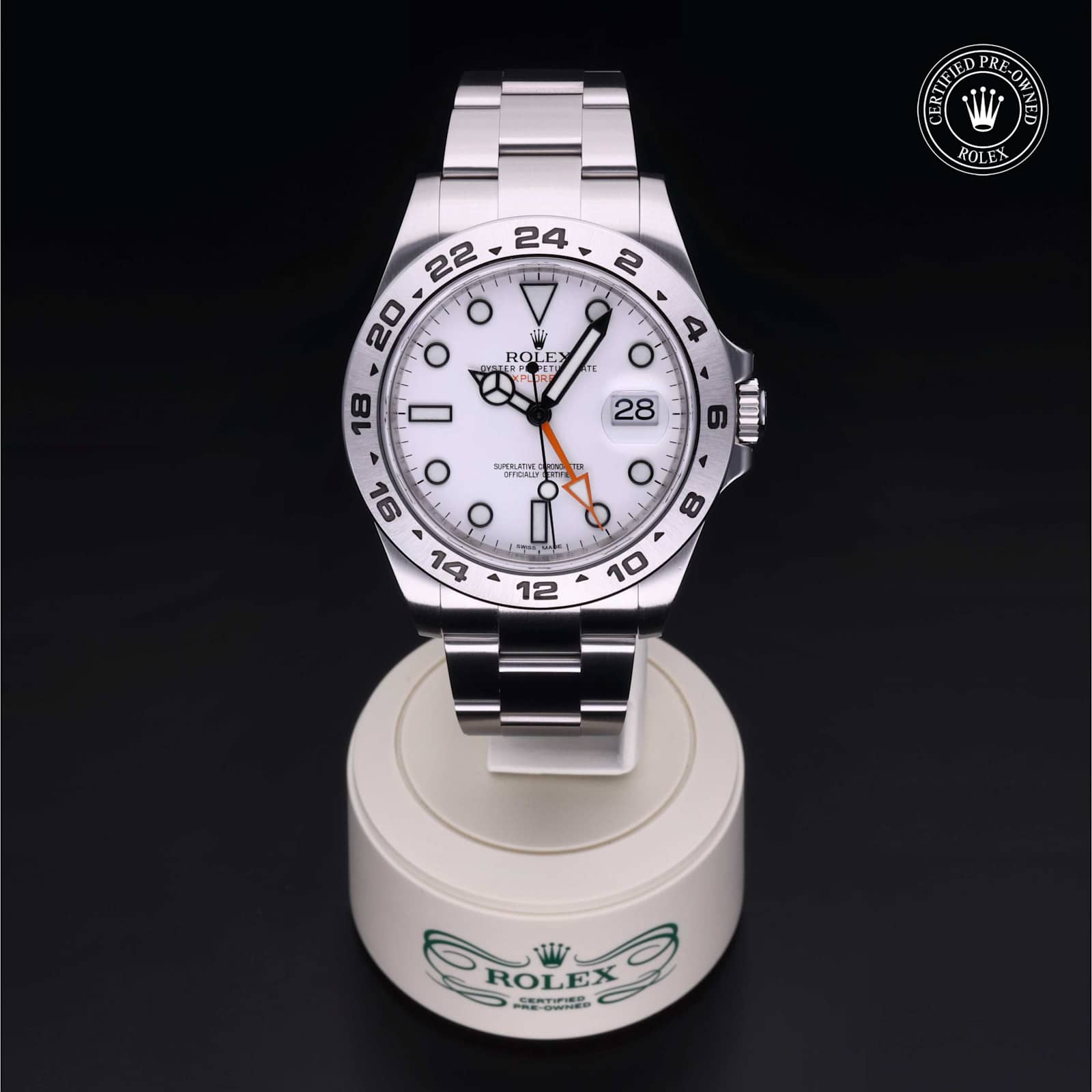 Rolex Explorer II in Stainless steel, 216570 - Bucherer