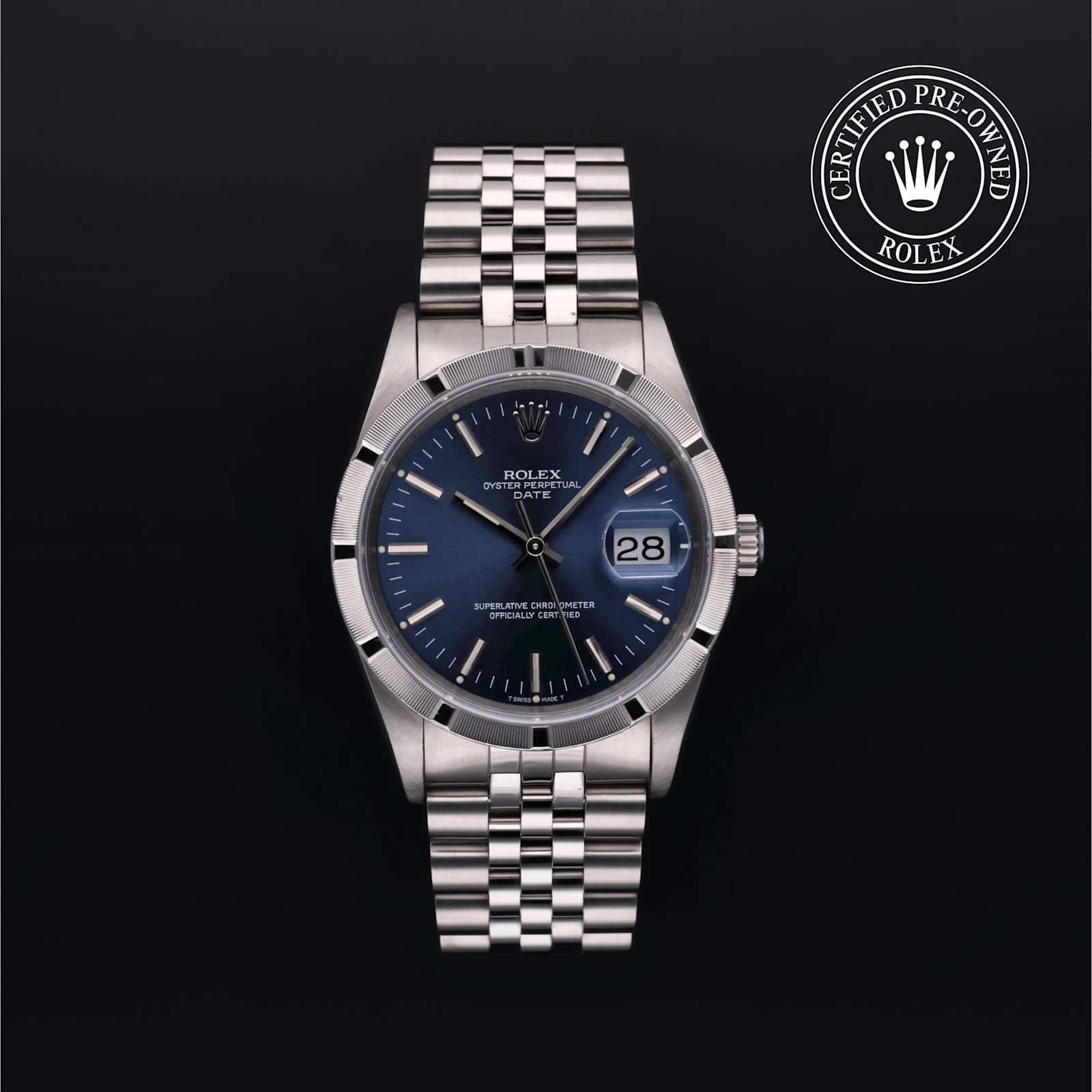 Rolex Date in Stainless steel, 15210 - Bucherer