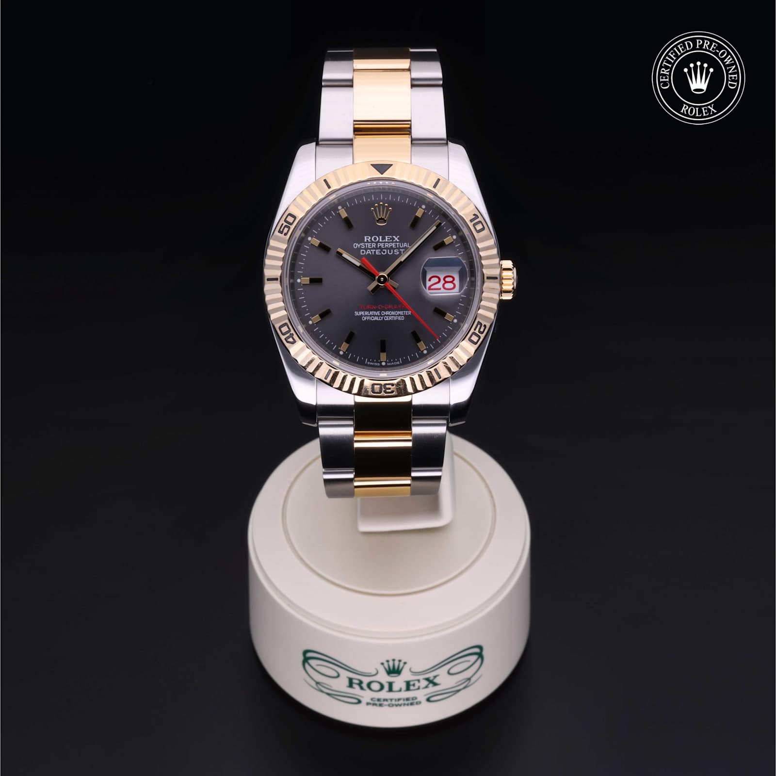 Rolex Turn-O-Graph in Bicolour, 116263 - Bucherer