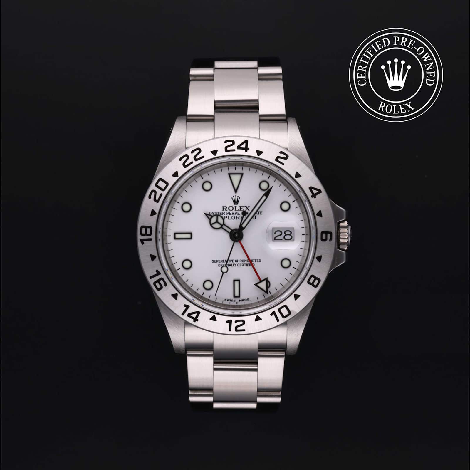 Rolex Explorer II in Stainless steel, 16570 - Bucherer