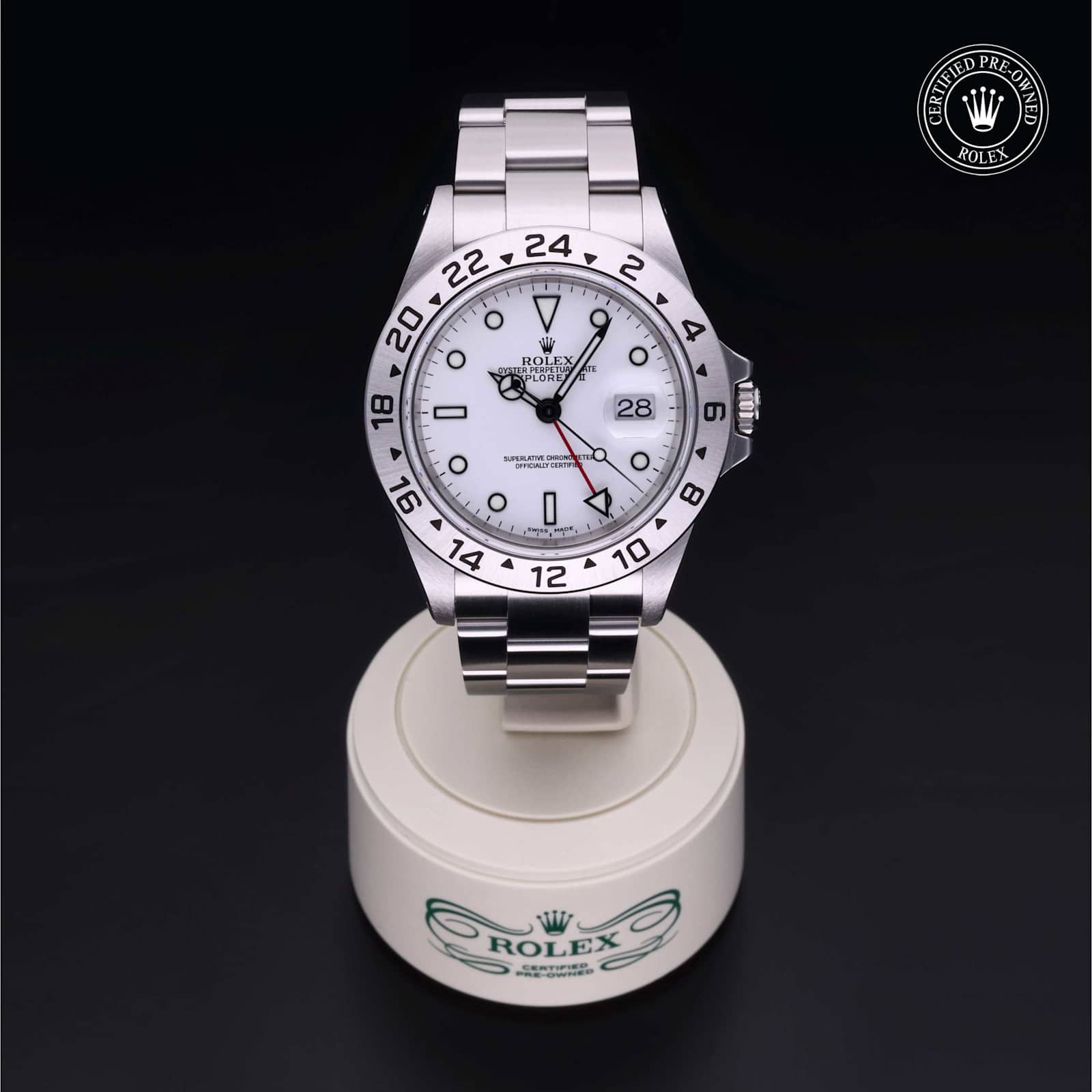 Rolex Explorer II in Stainless steel, 16570 - Bucherer