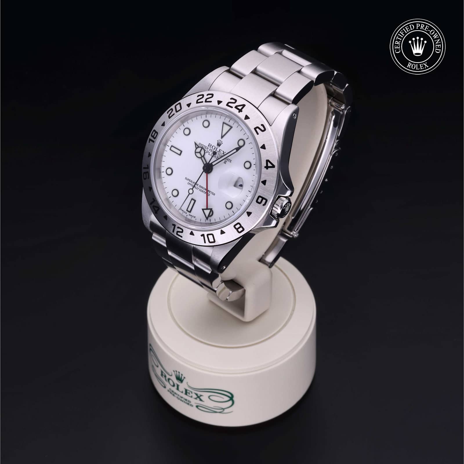 Rolex Explorer II in Stainless steel, 16570 - Bucherer