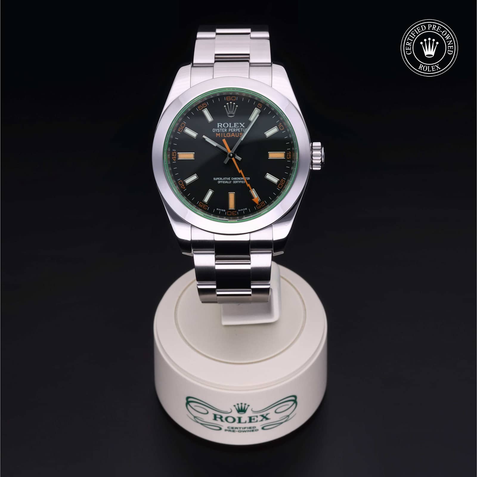 Rolex Milgauss in Stainless steel, 116400 - Bucherer