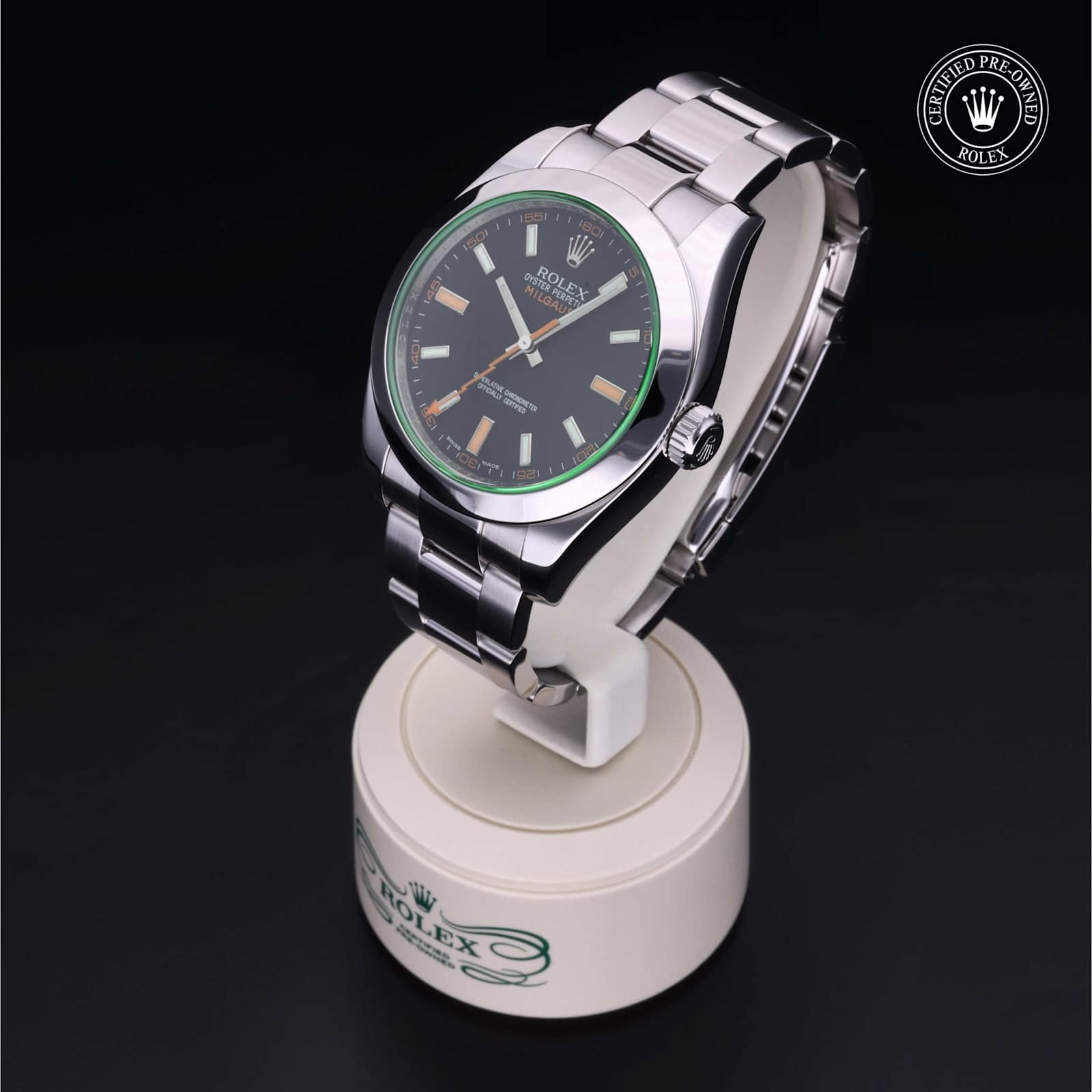 Rolex Milgauss in Stainless steel, 116400 - Bucherer
