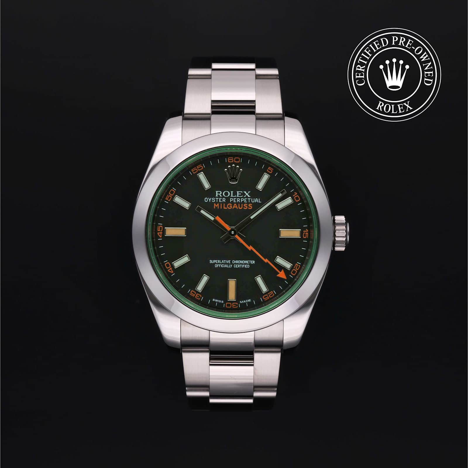 Rolex Milgauss in Edelstahl, 116400 - Bucherer