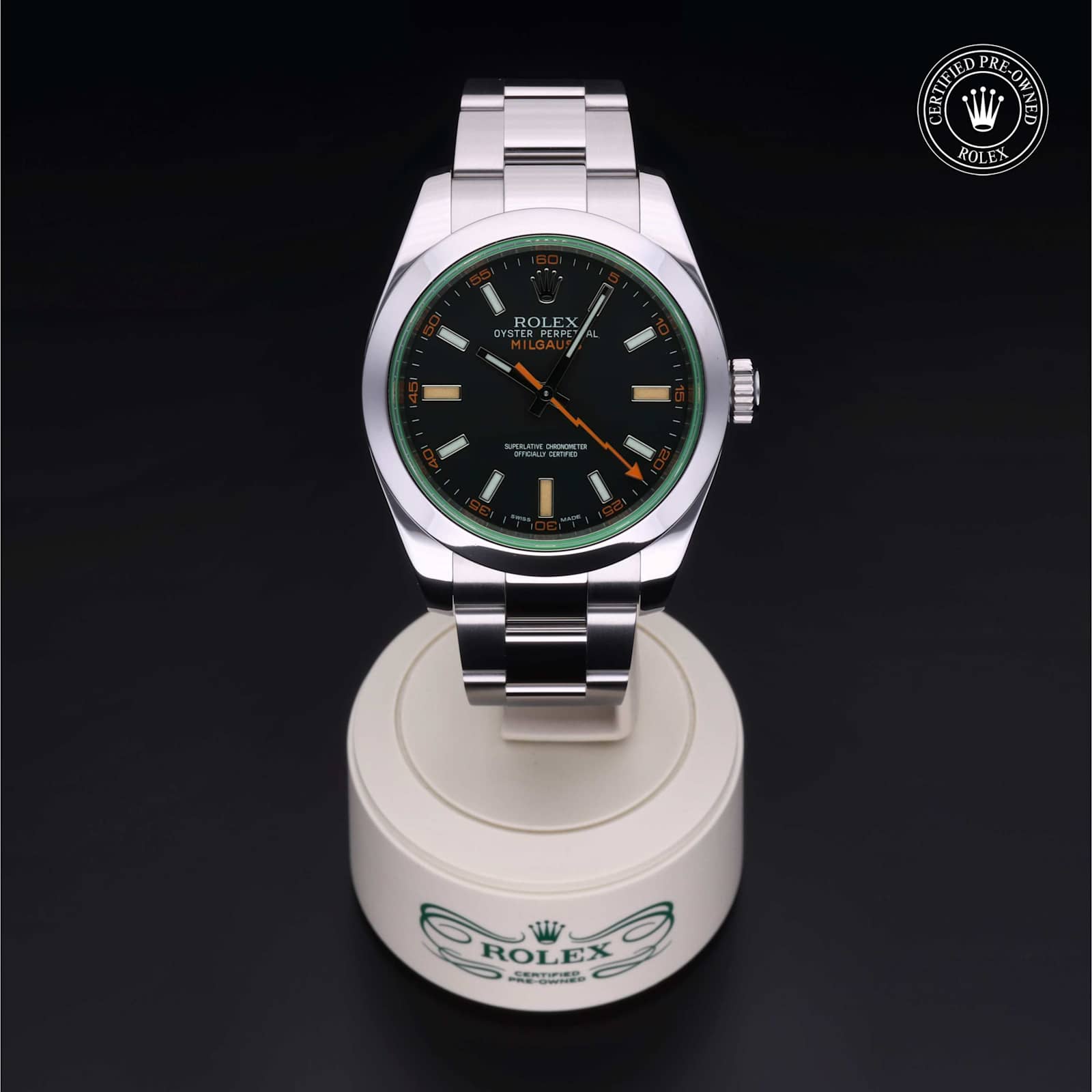 Rolex Milgauss in Edelstahl, 116400 - Bucherer