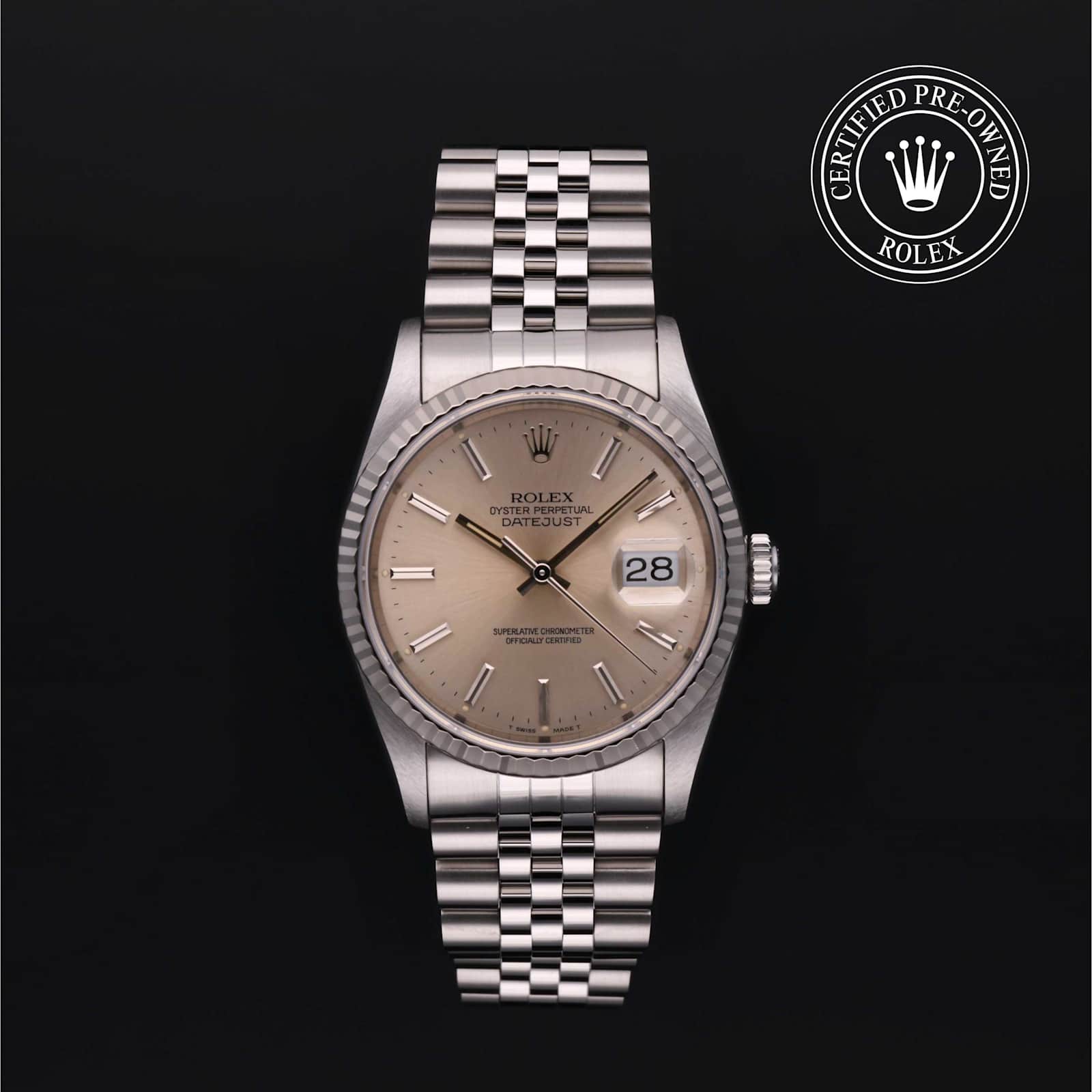 Rolex Datejust in Edelstahl, 16234 - Bucherer