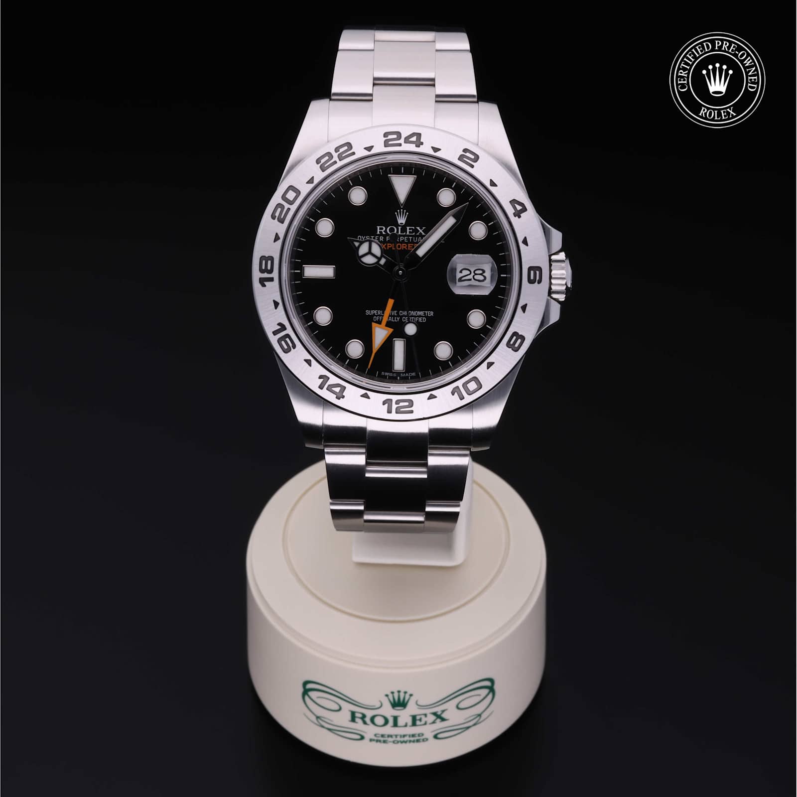 Rolex Explorer II in Stainless steel, 216570 - Bucherer