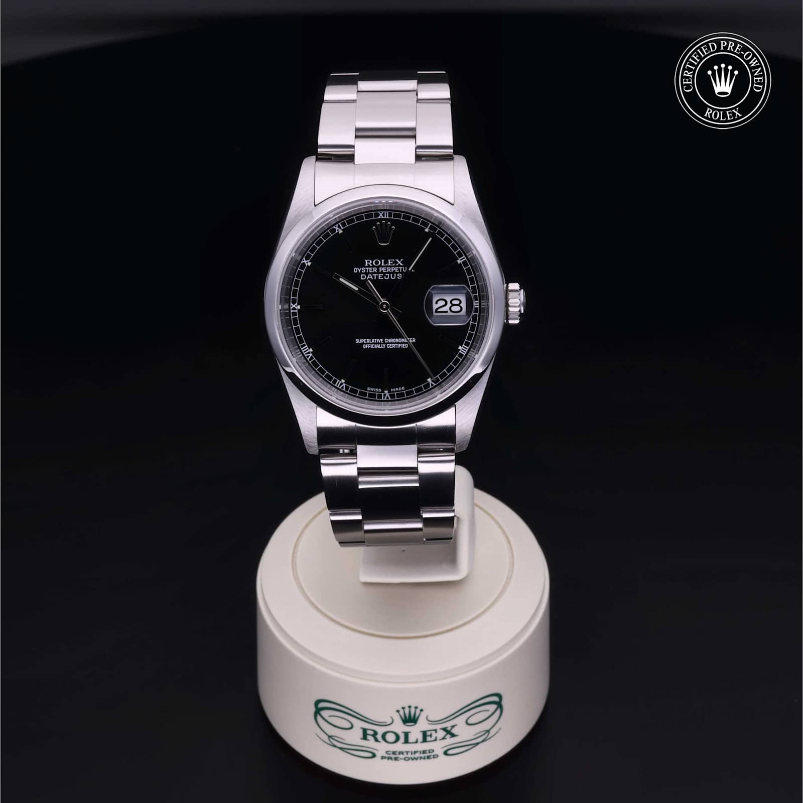 Rolex Datejust in Edelstahl, 16200 - Bucherer