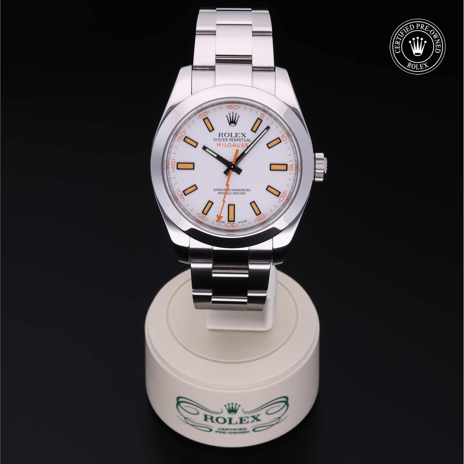 Rolex Milgauss in Stainless steel, 116400 - Bucherer