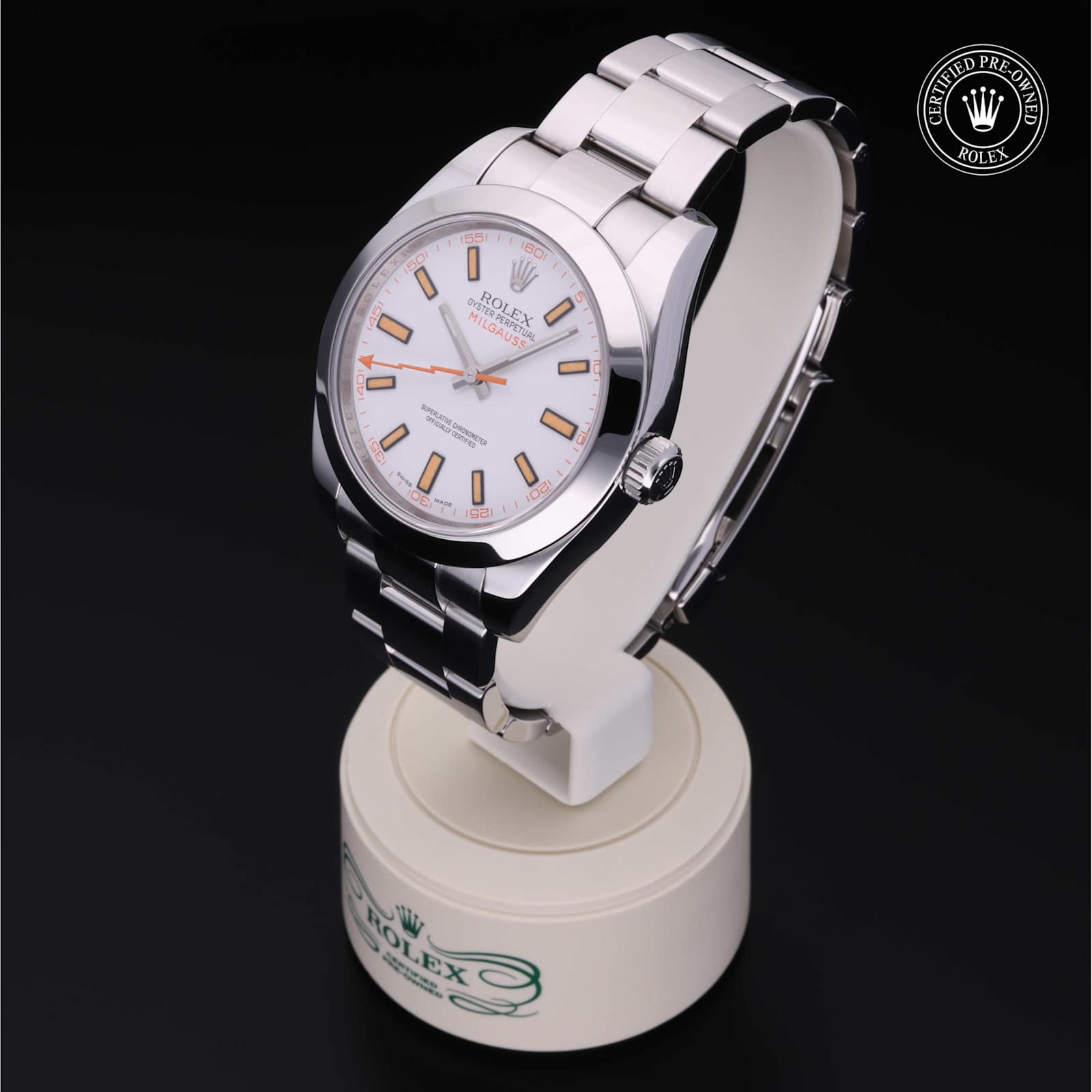 Rolex Milgauss in Stainless steel, 116400 - Bucherer