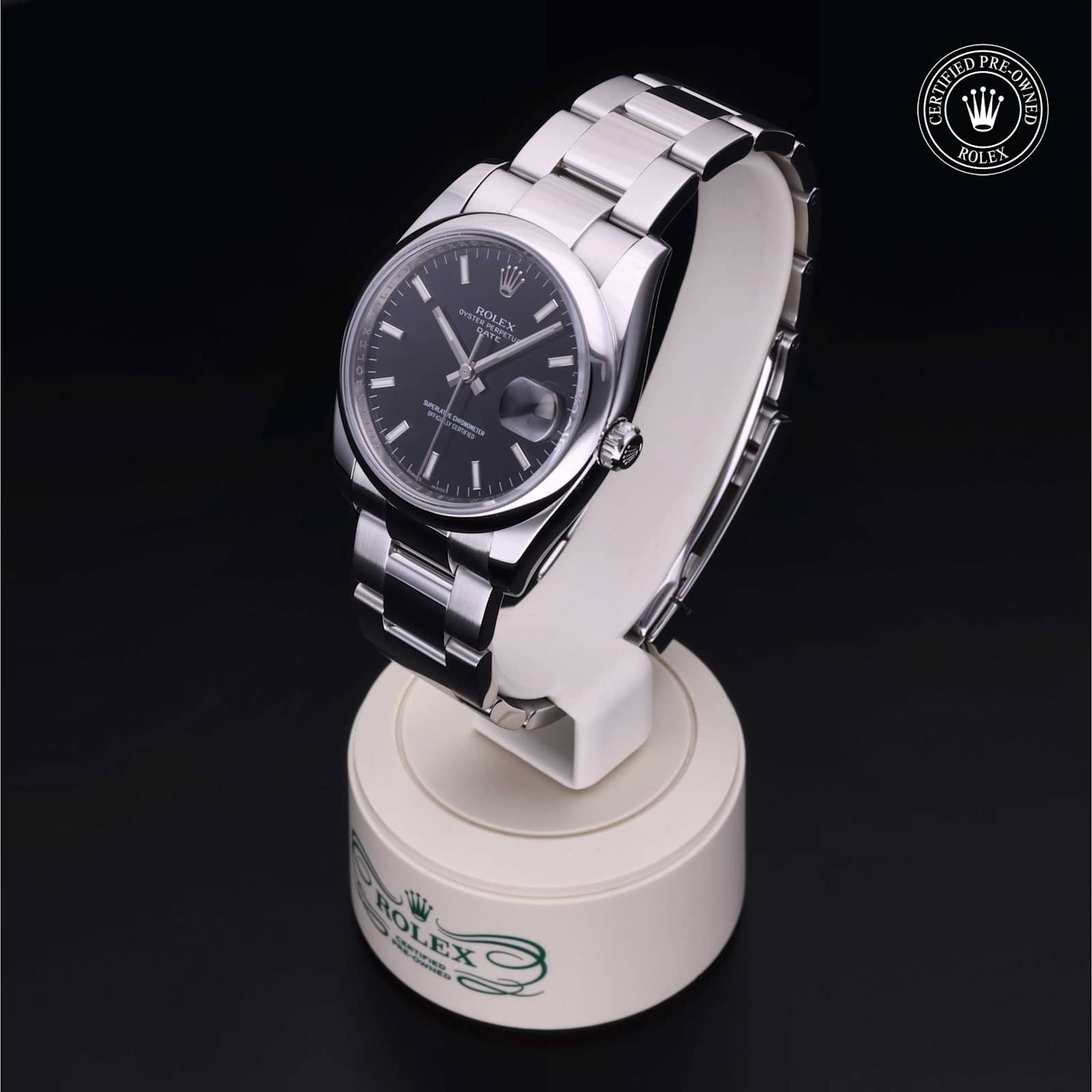 Rolex Date in Stainless steel, 115200 - Bucherer