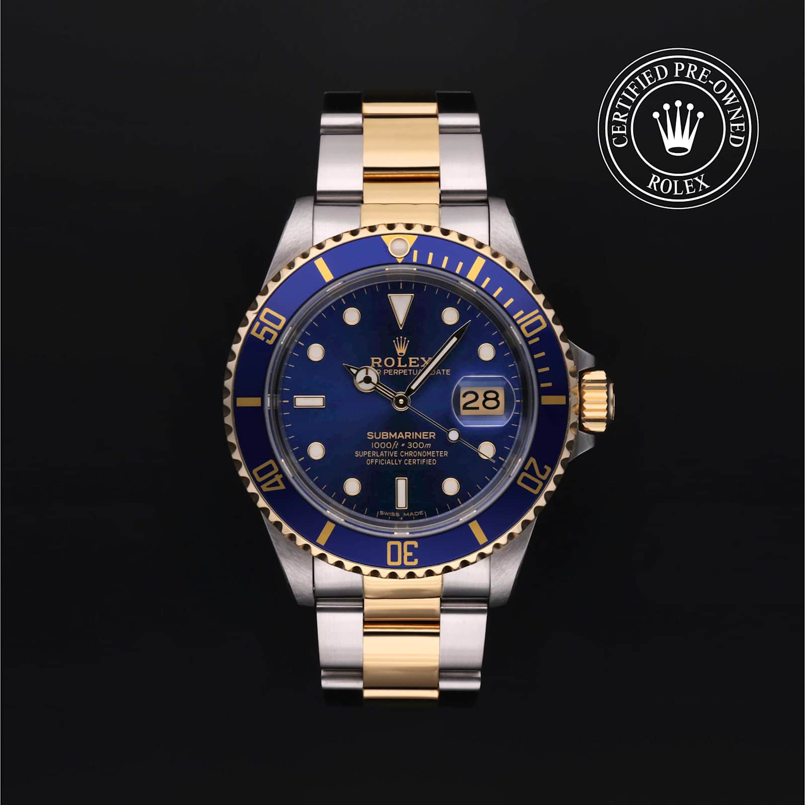 Rolex Submariner Date en Bicolore, 16613 - Bucherer