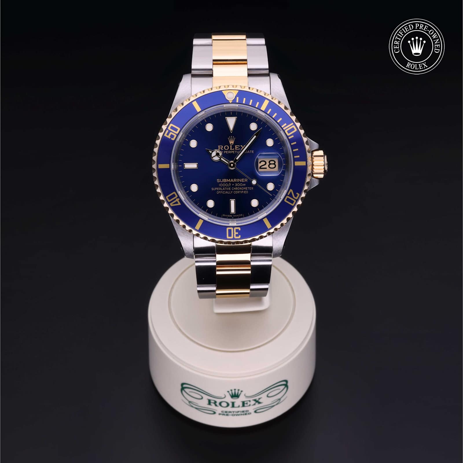 Rolex Submariner Date en Bicolore, 16613 - Bucherer